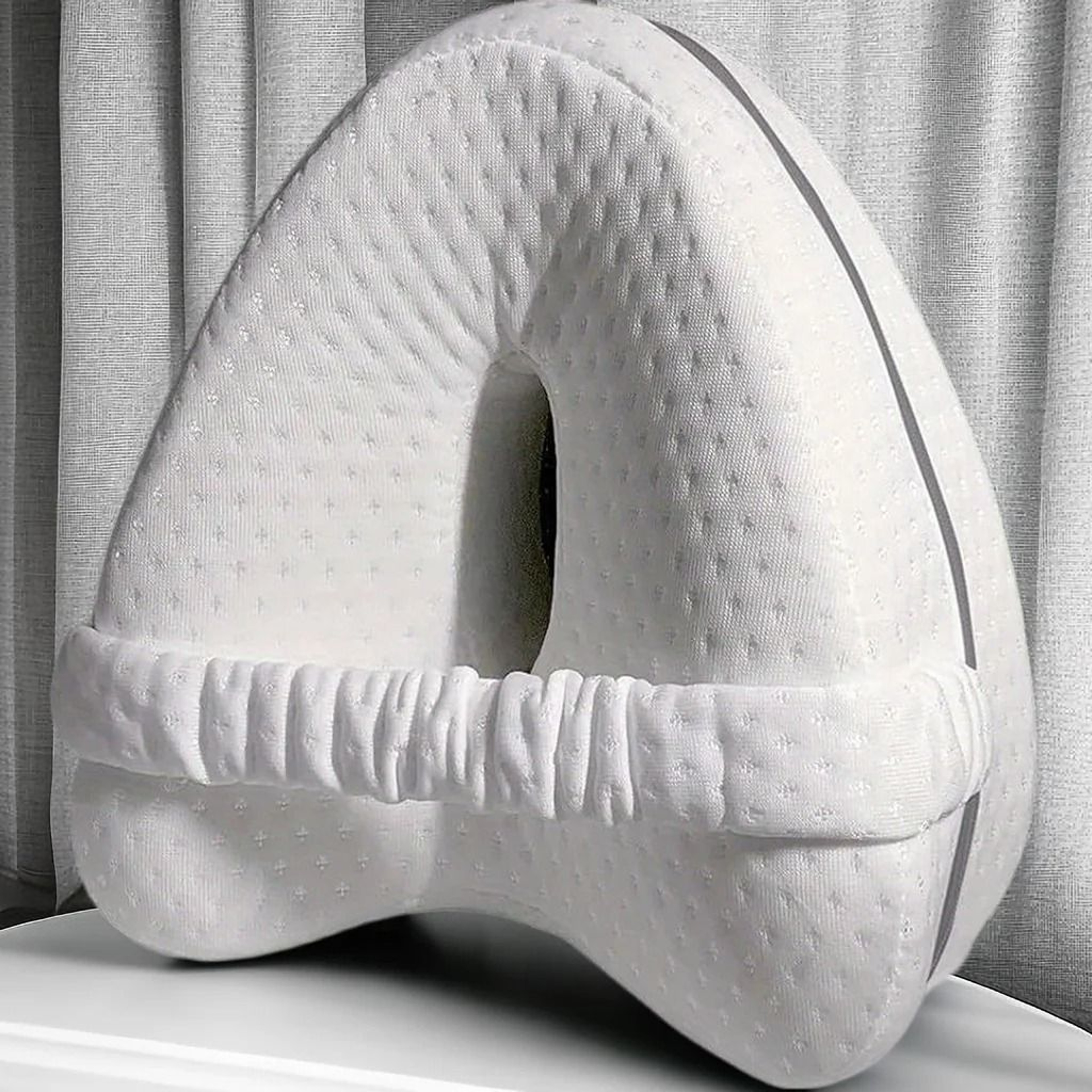 Memory Foam Leg And Knee Support Pillow For Side Sleepers 6