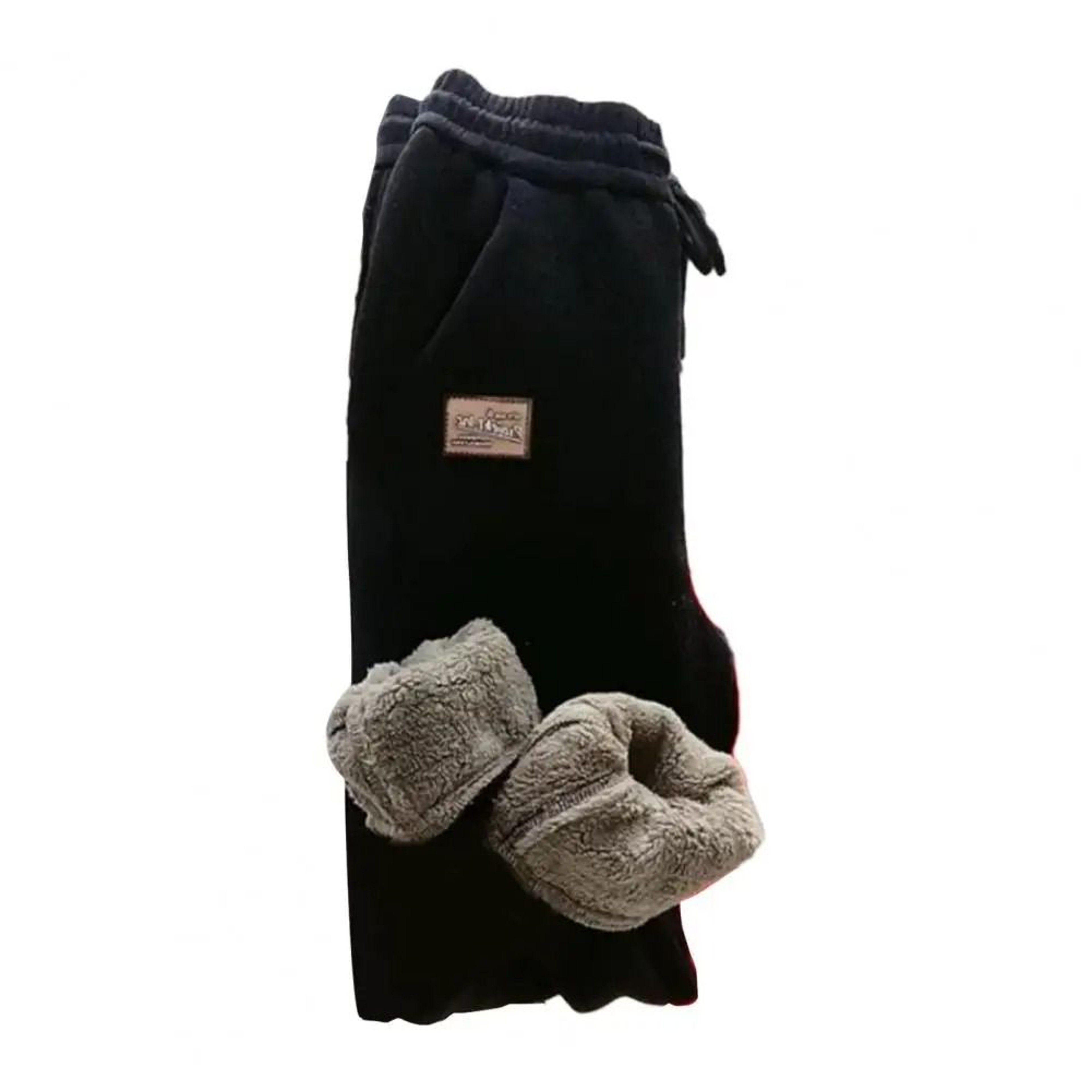 Cozy High Waist Fleece Lined Sweatpants For Women 6