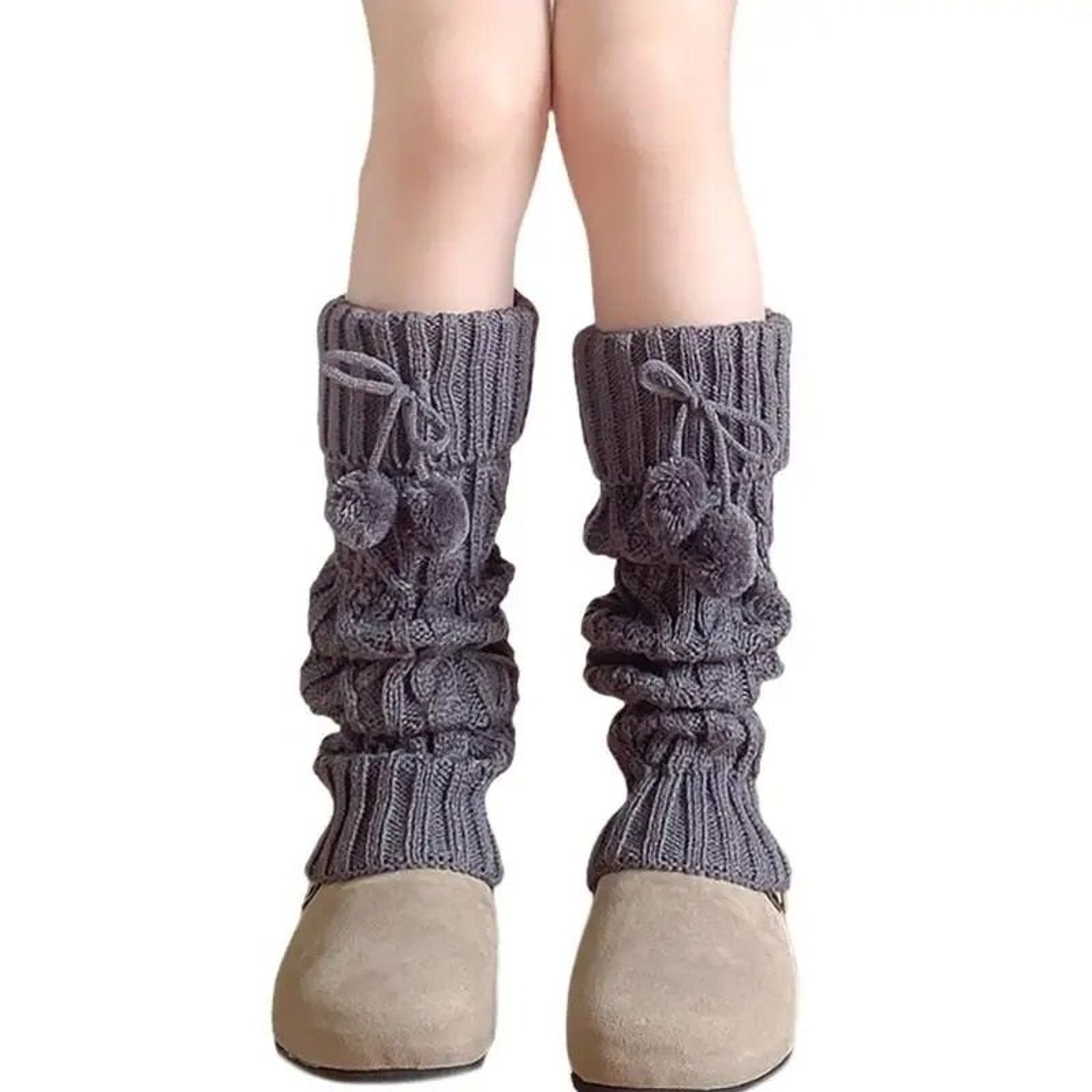 Soft Knit Leg Warmers For Women And Teens 9