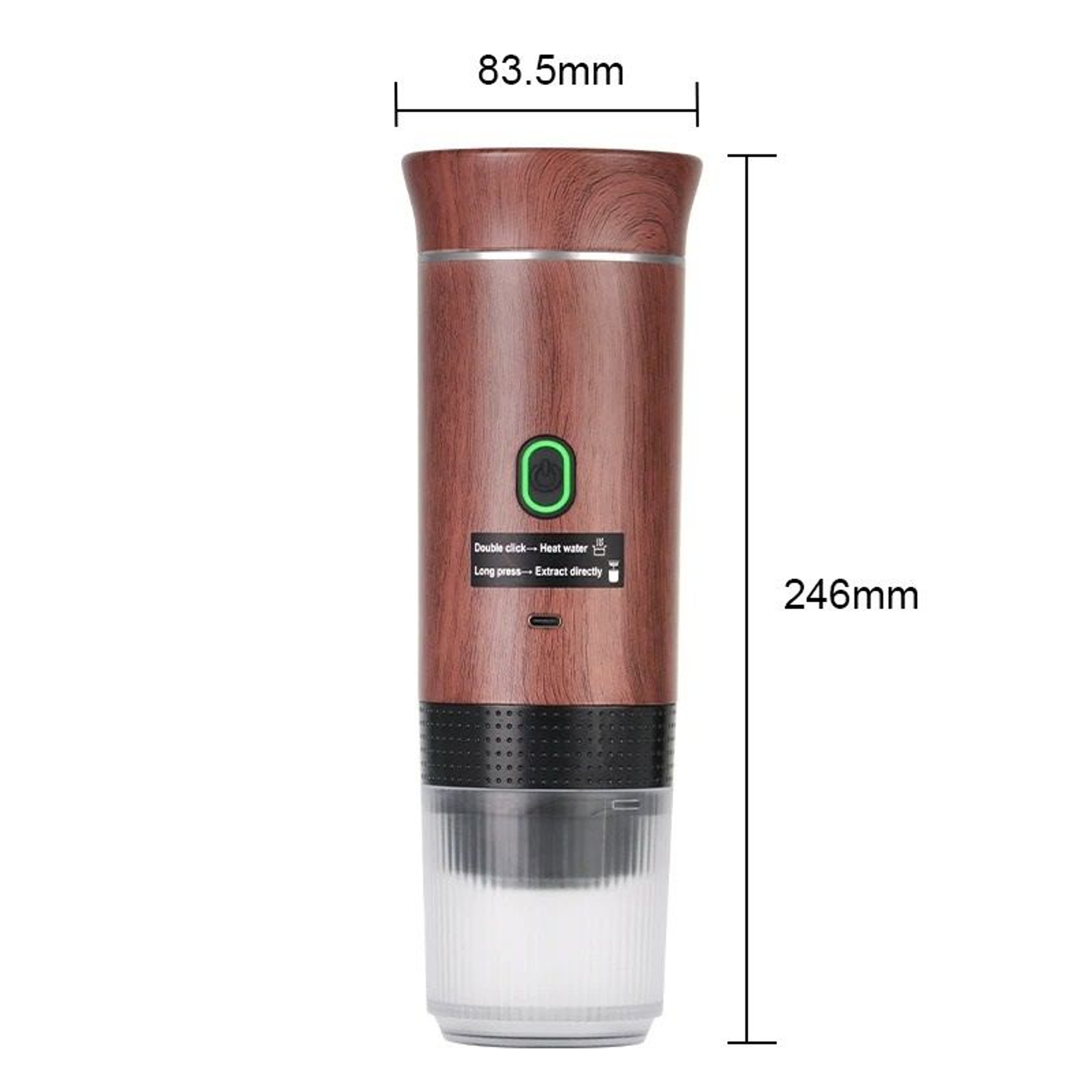 Wireless Portable Espresso Coffee Maker For Home Car And Travel 8