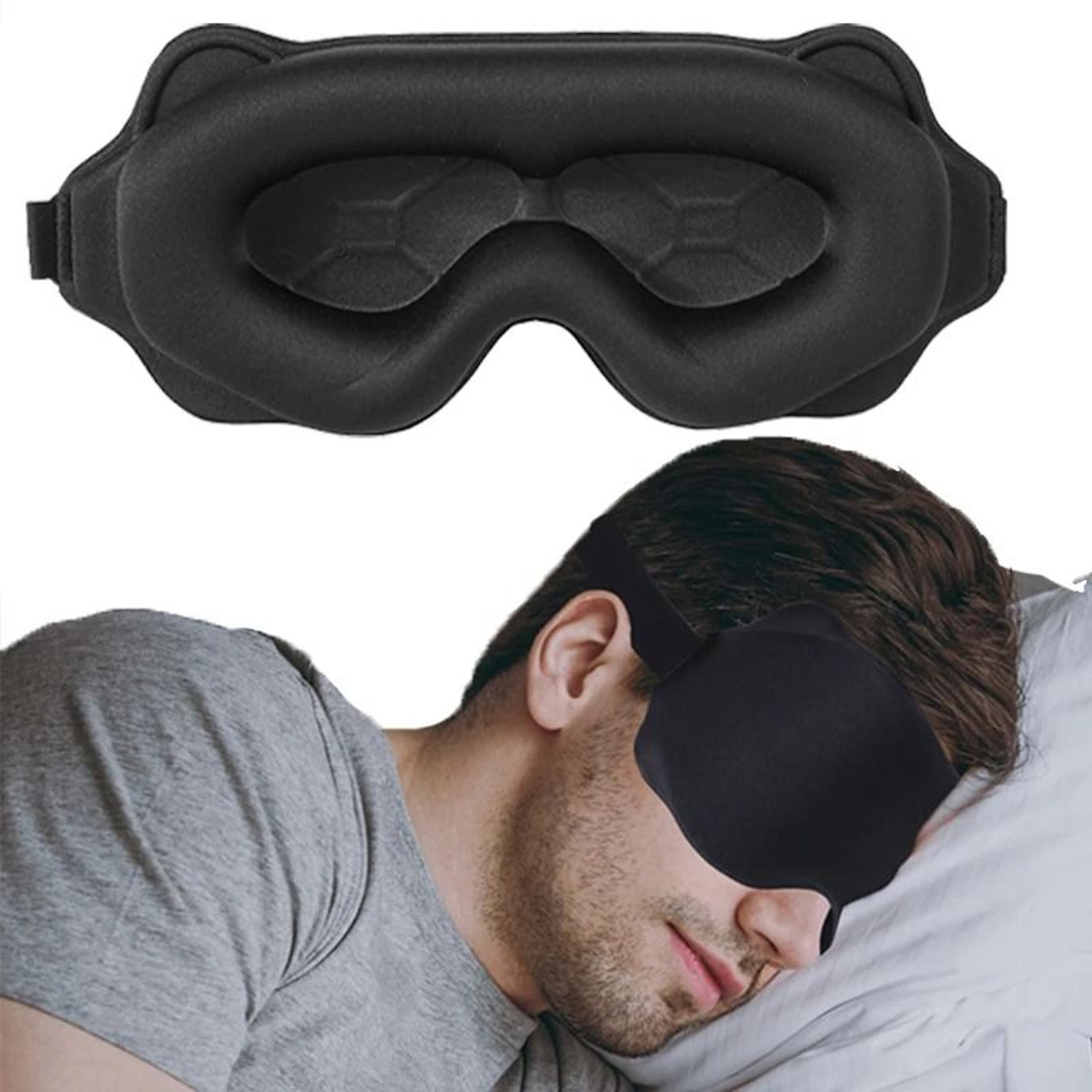 3D Sleeping Eye Mask For Comfortable And Restful Sleep 0
