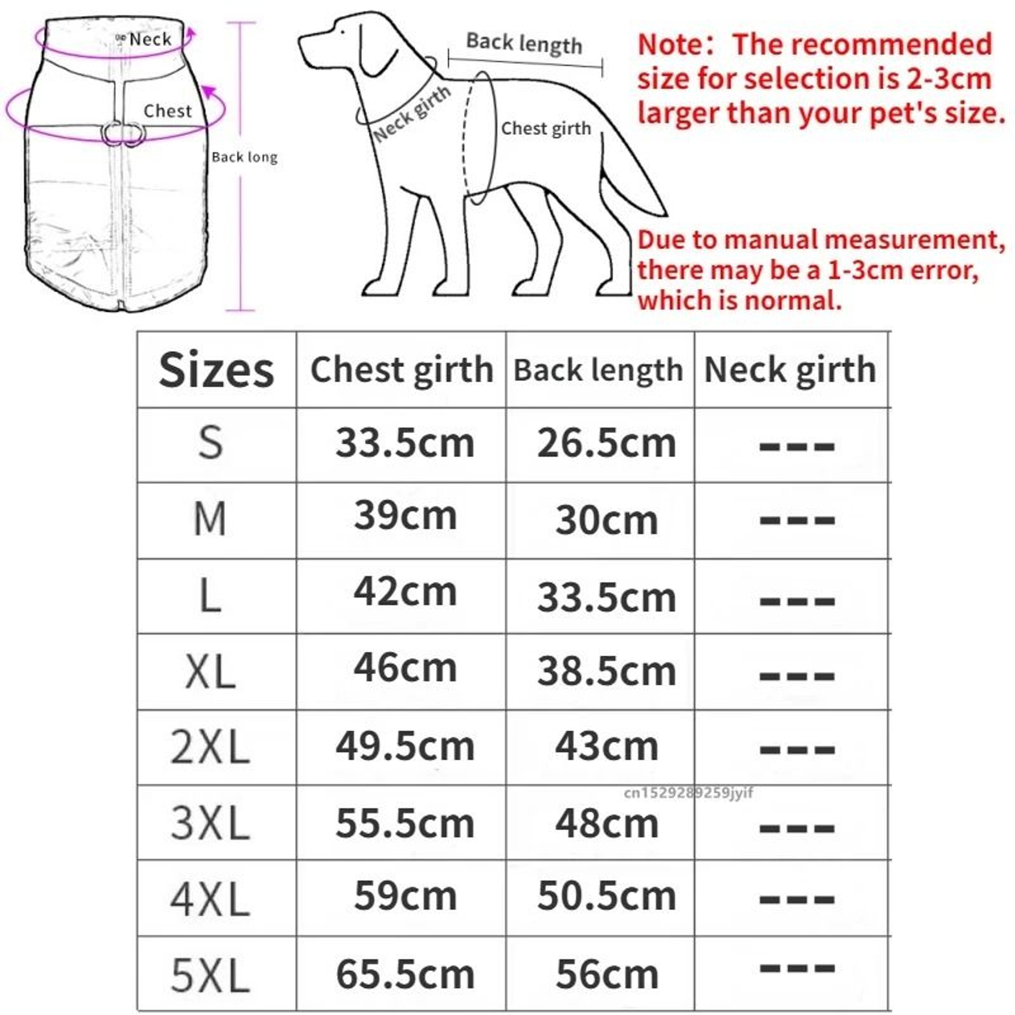 Waterproof Warm Dog Coat For Winter Comfort 1