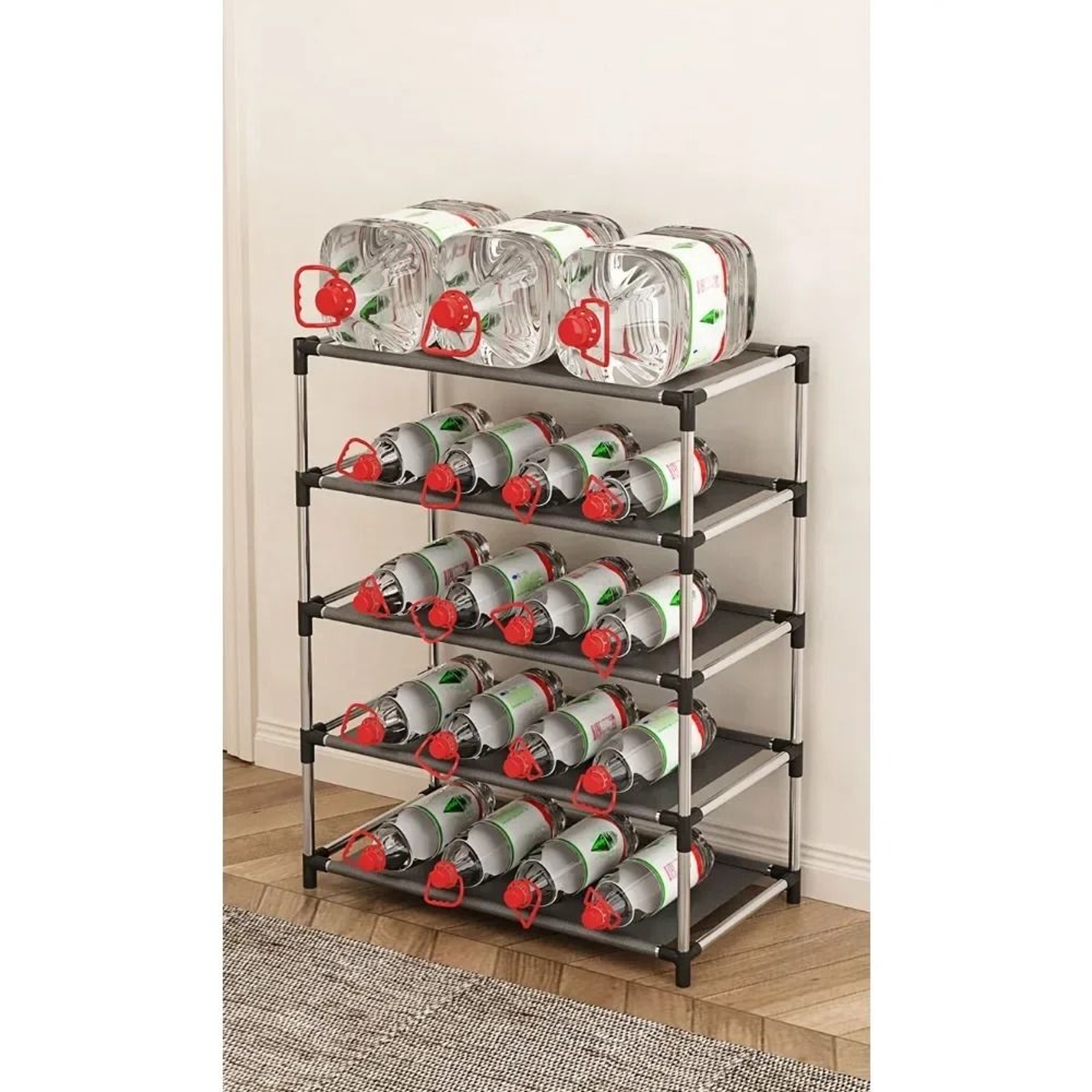 Stylish Metal Shoe Rack Organizer For Home Storage 4