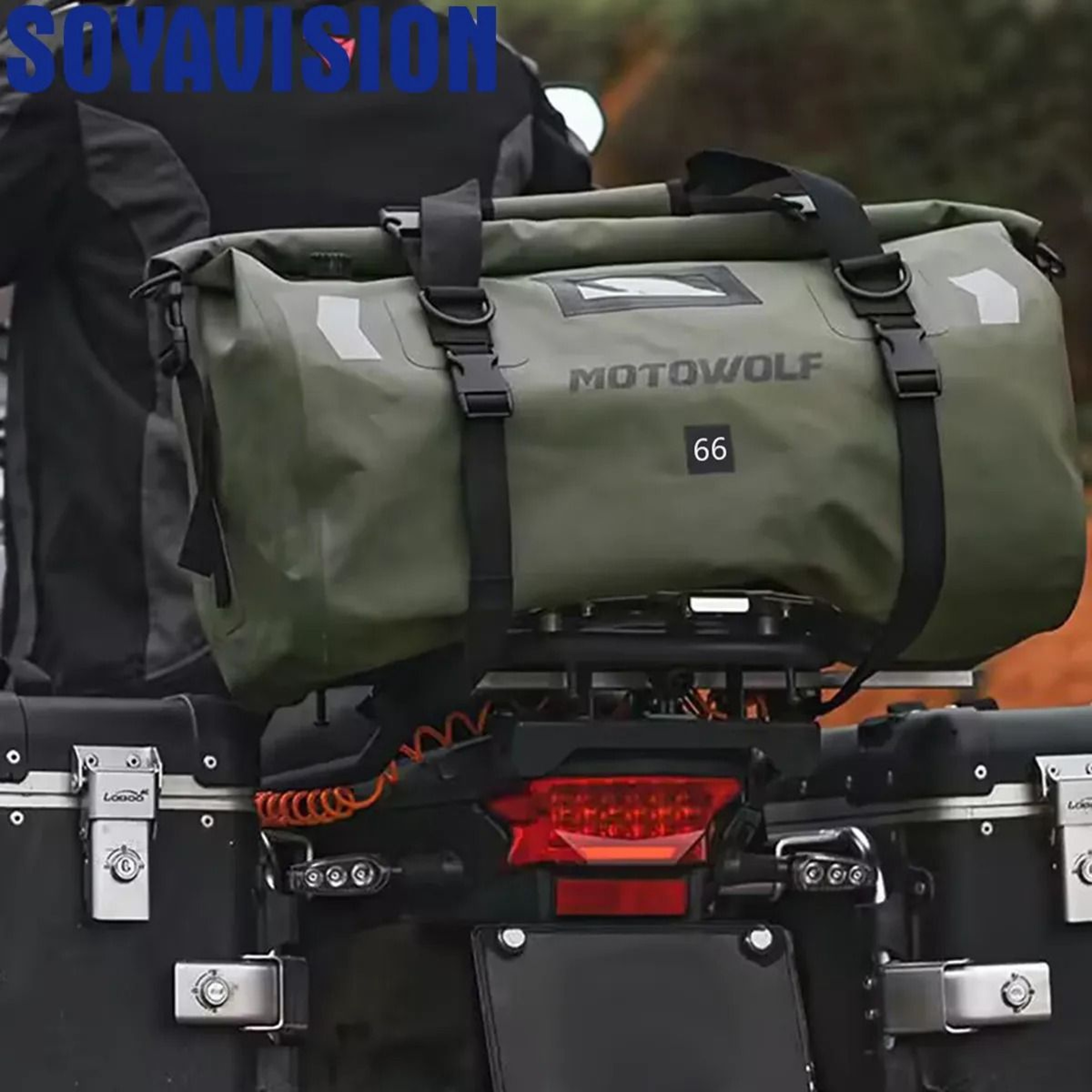 Waterproof Motorcycle Dry Bag With Reflective Design For Outdoor Travel 3