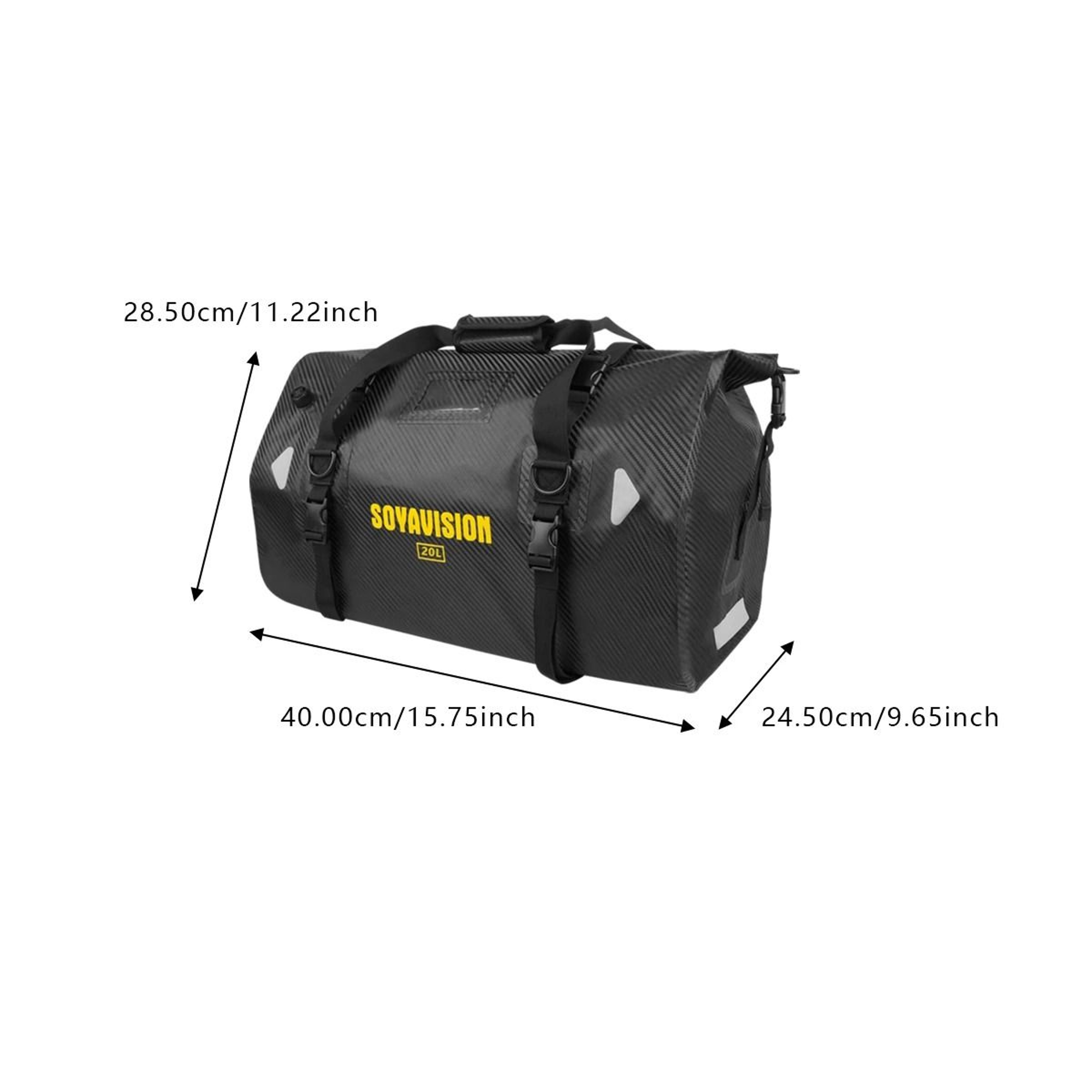 Waterproof Motorcycle Dry Bag With Reflective Design For Outdoor Travel 6