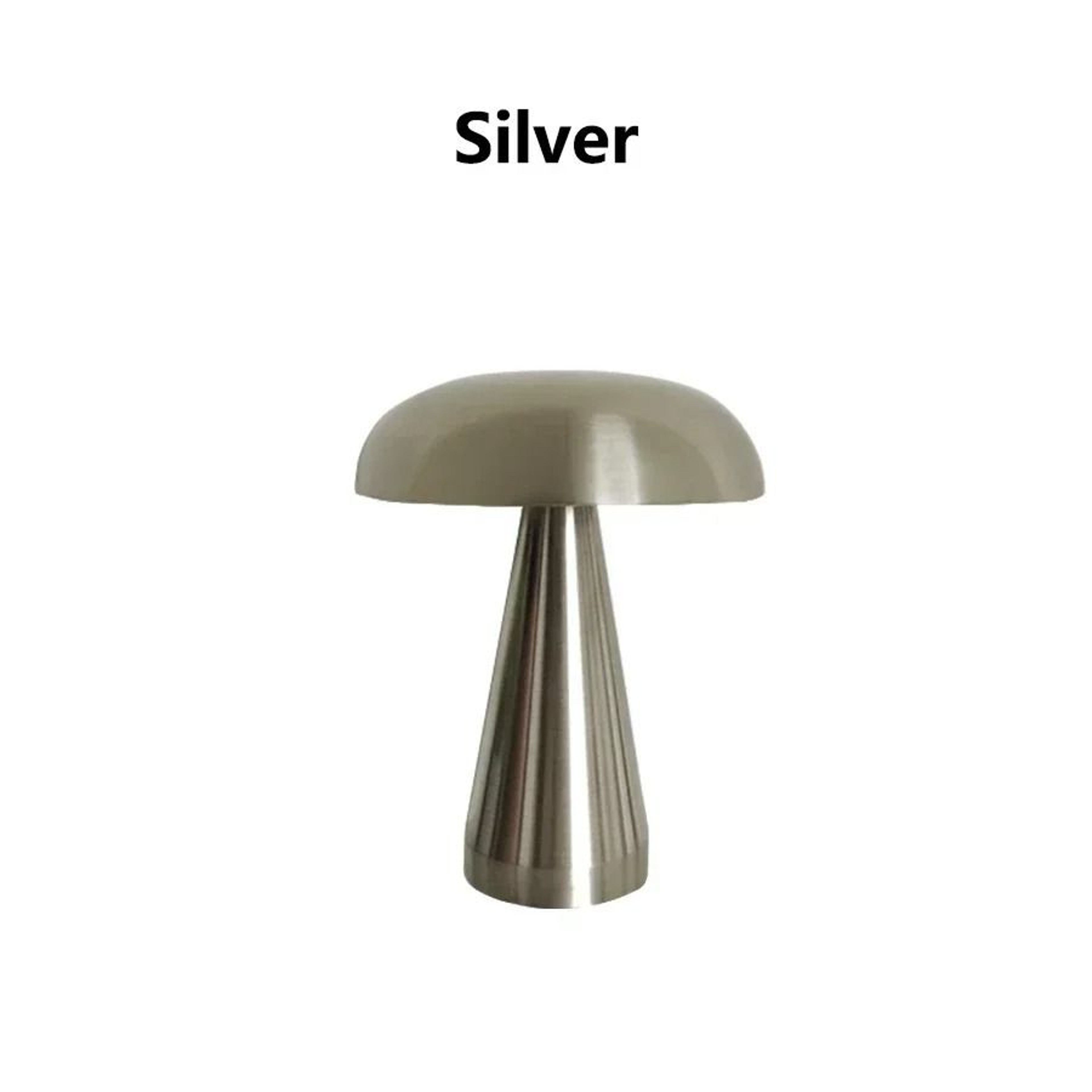 Retro Mushroom LED Table Lamp With Touch Sensor And Rechargeable Design 7