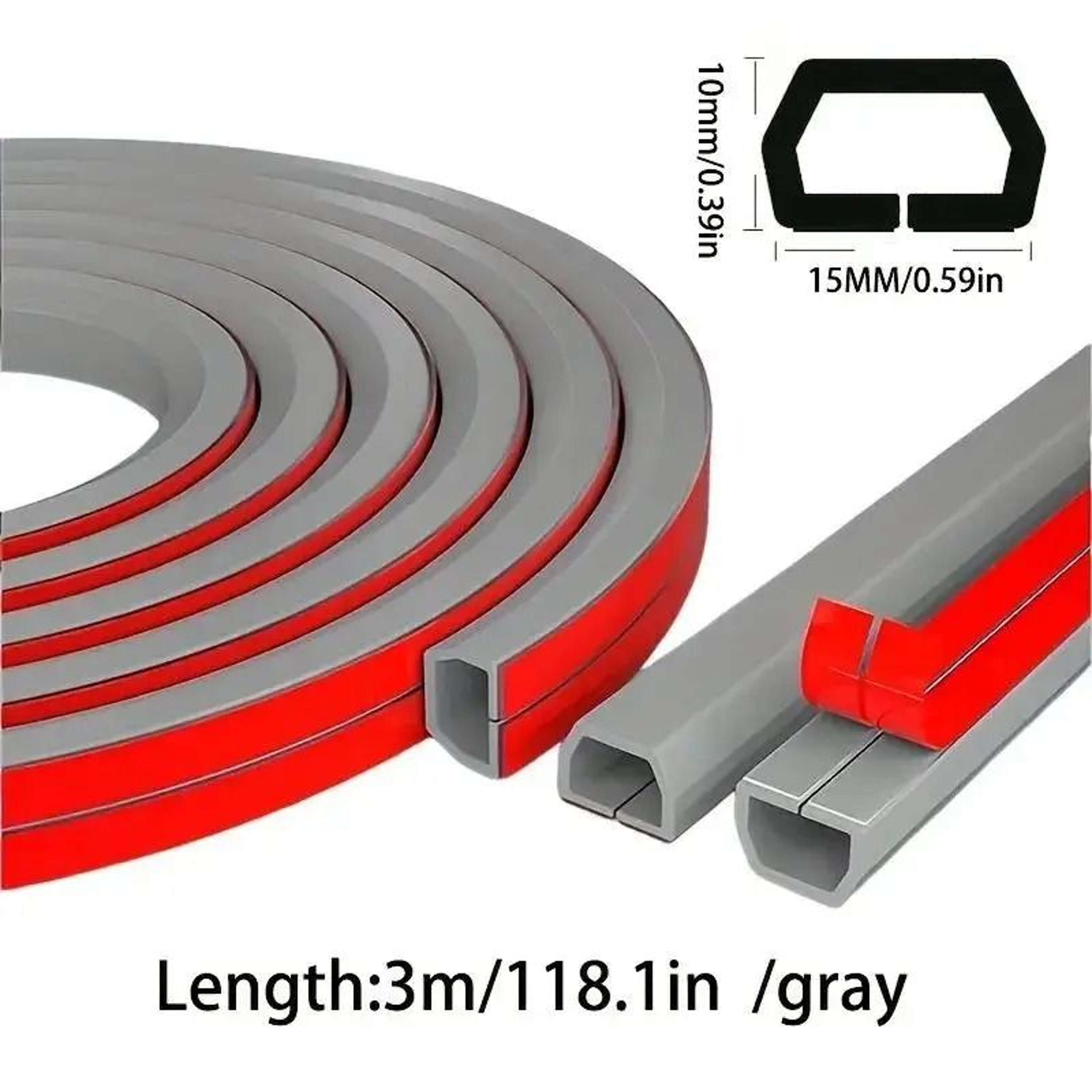 Self Adhesive Floor Cord Cover And Cable Protector 7