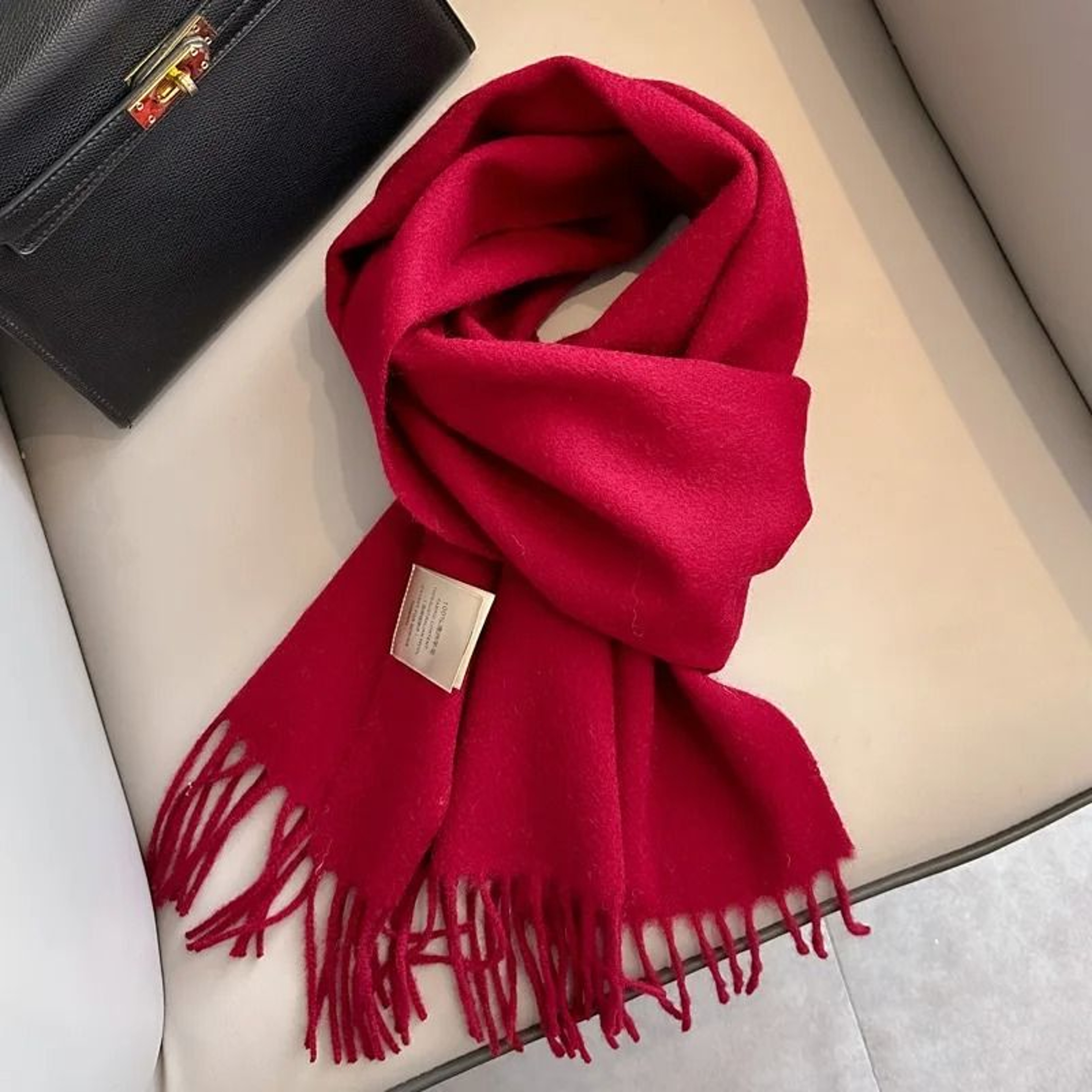 Classic Wool Winter Scarf For Men And Women 16