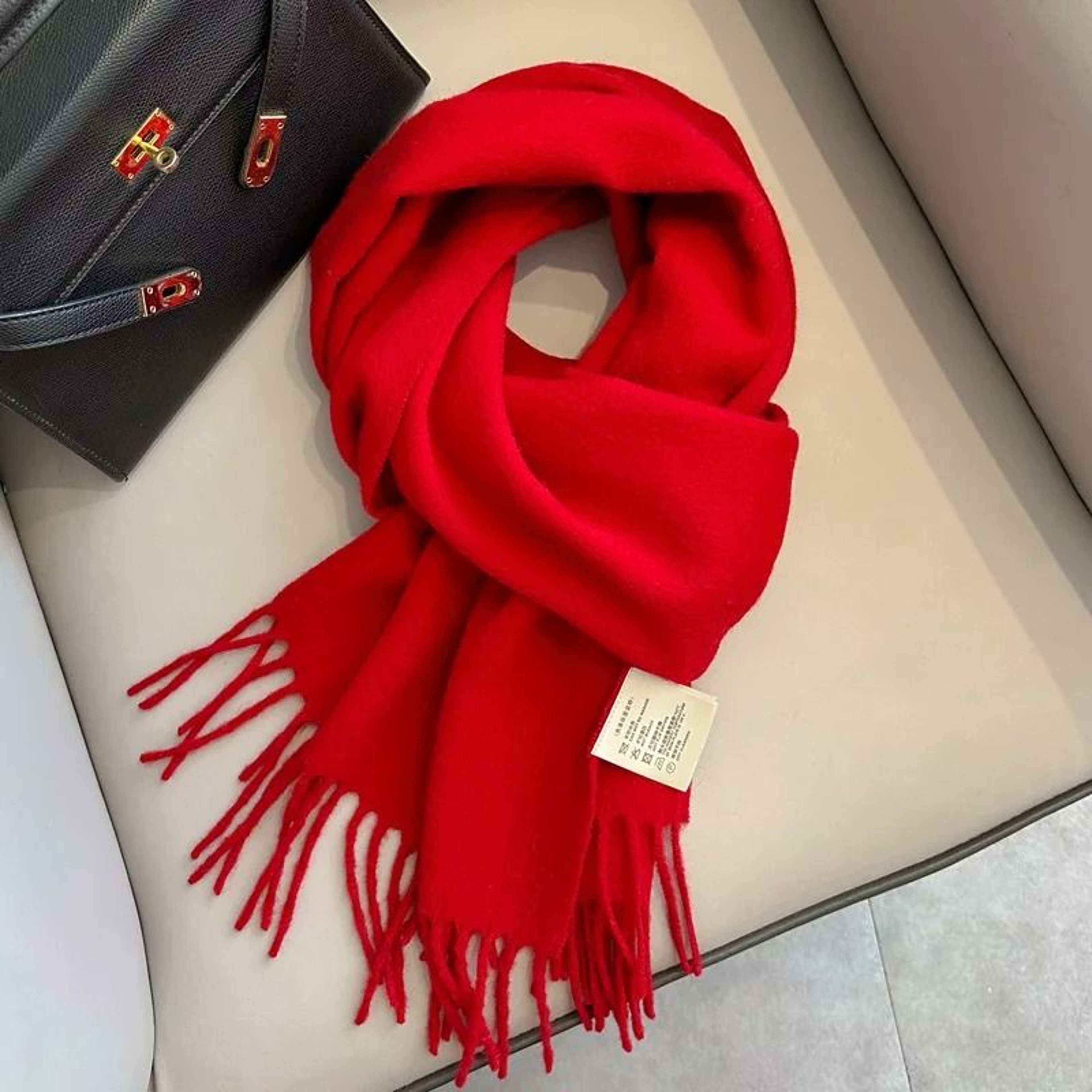 Classic Wool Winter Scarf For Men And Women 17