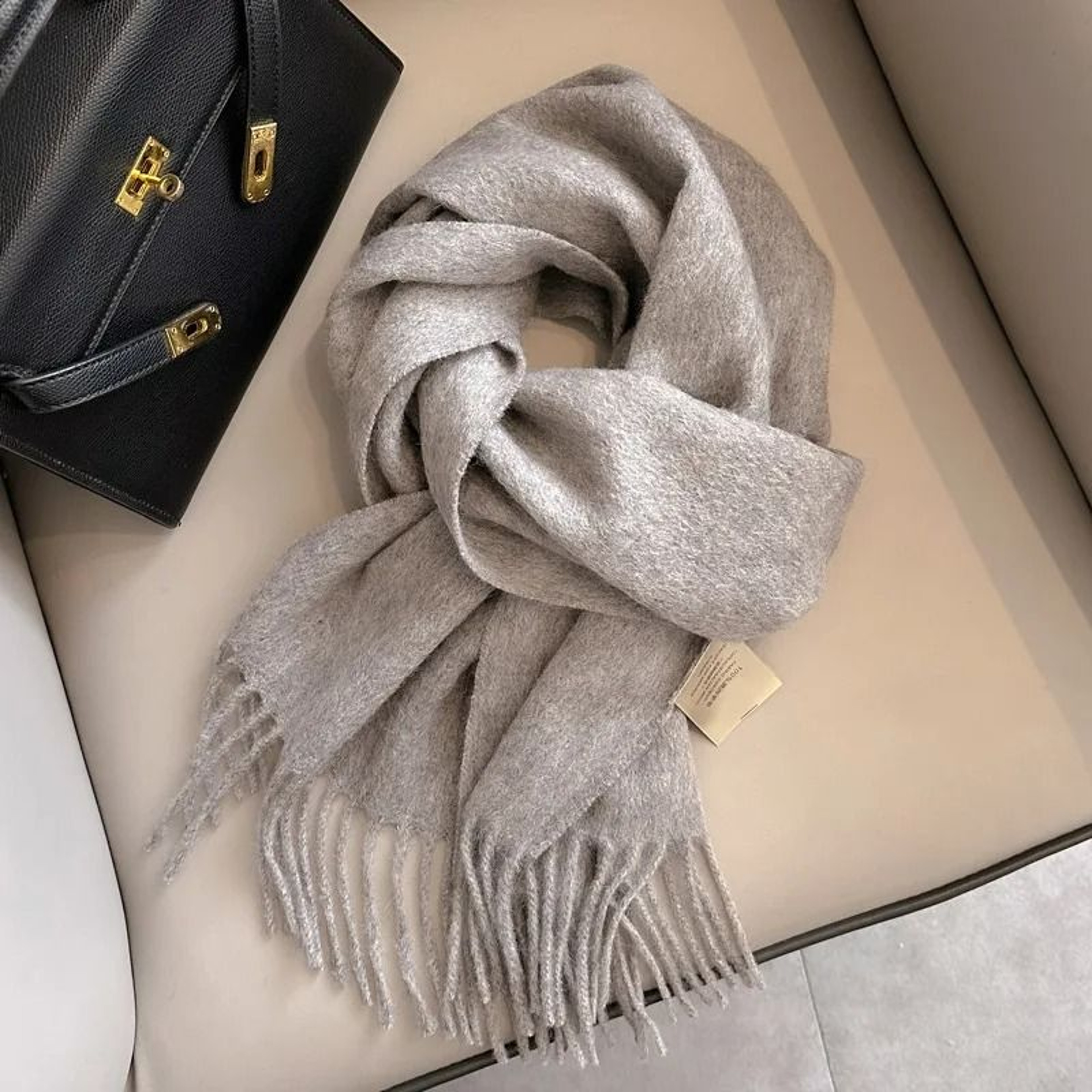 Classic Wool Winter Scarf For Men And Women 25