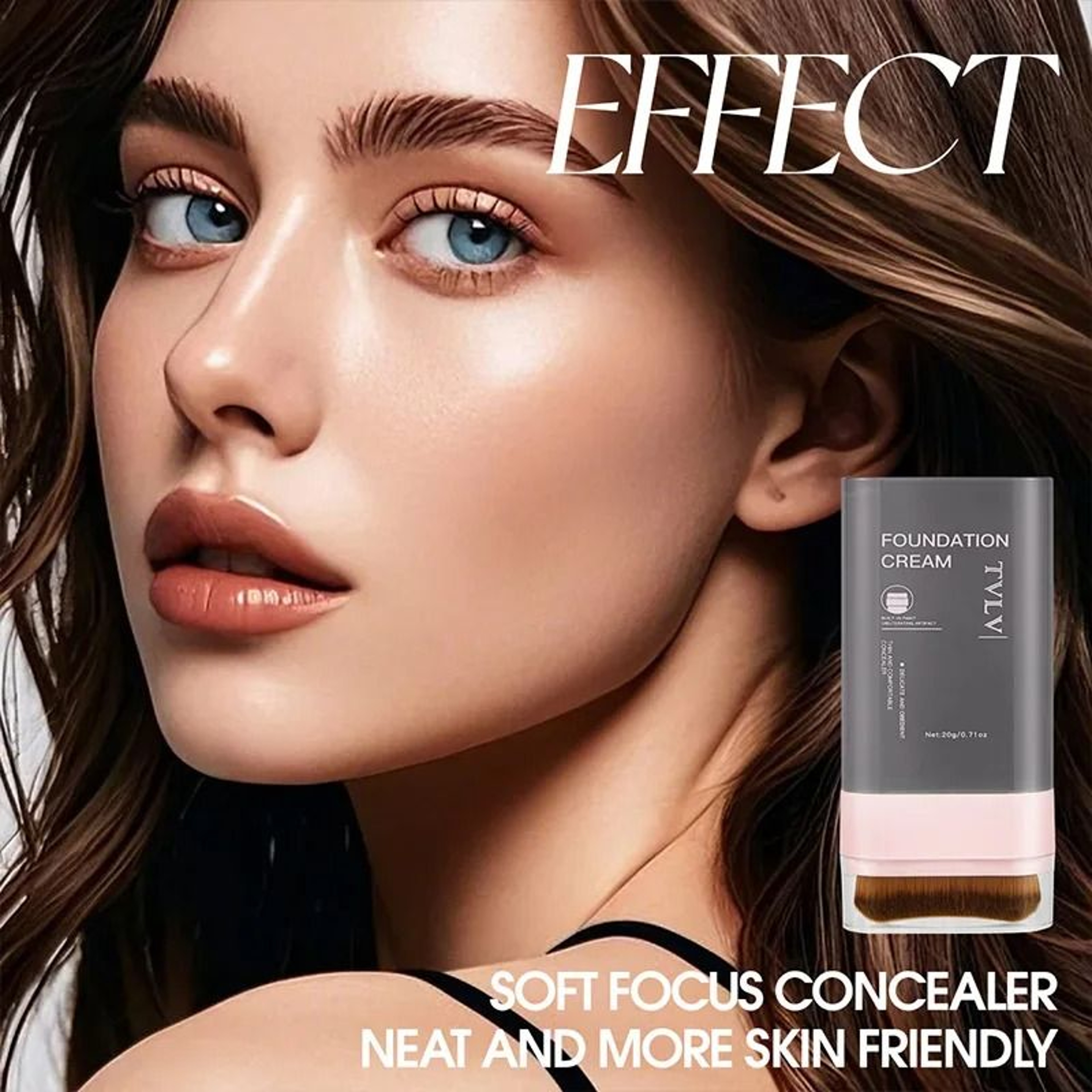 Concealing Foundation Stick With Built In Brush 2