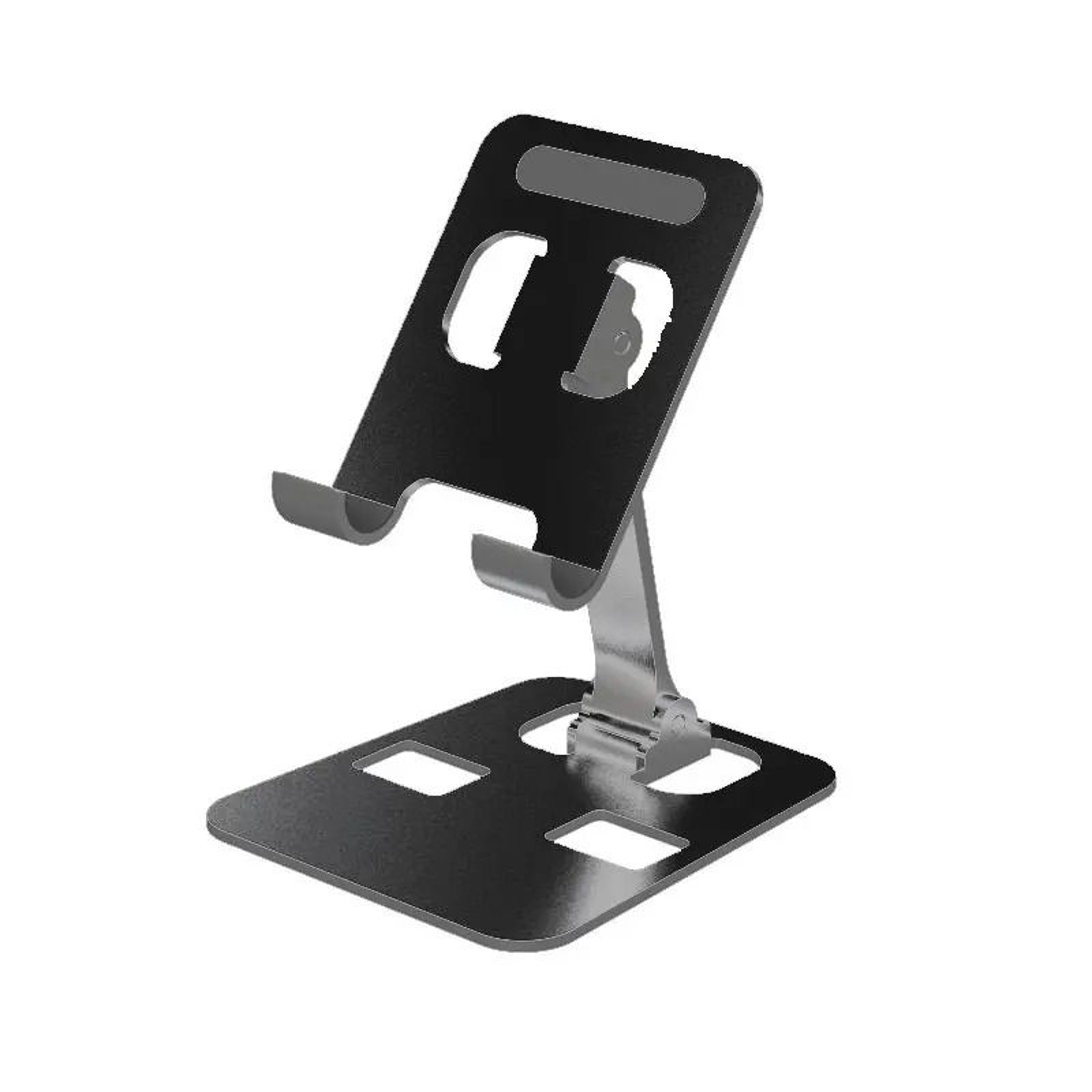Adjustable Aluminum Alloy Foldable Phone And Tablet Stand 6