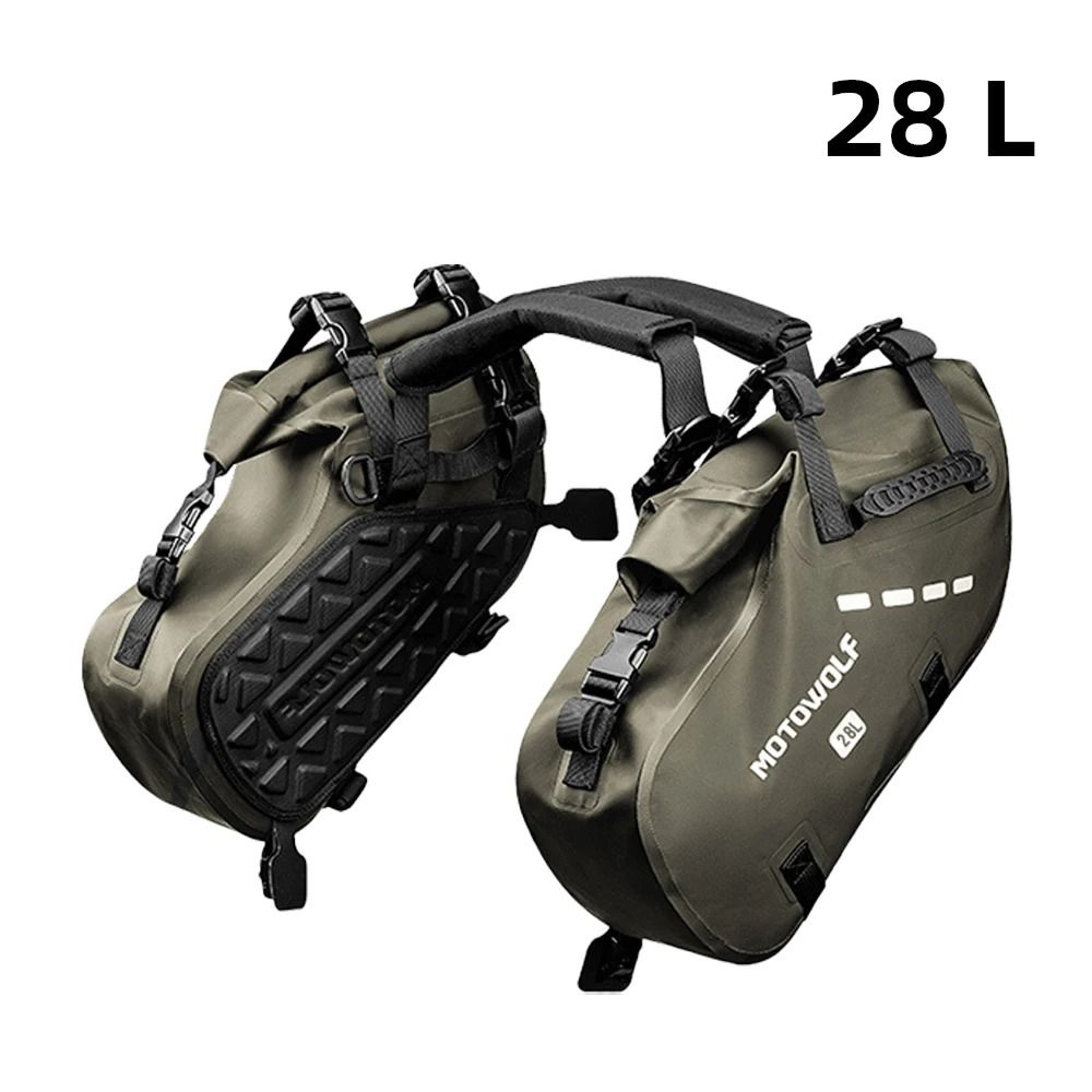 Waterproof Motorcycle Saddle And Pannier Bag With Large Capacity Storage 11