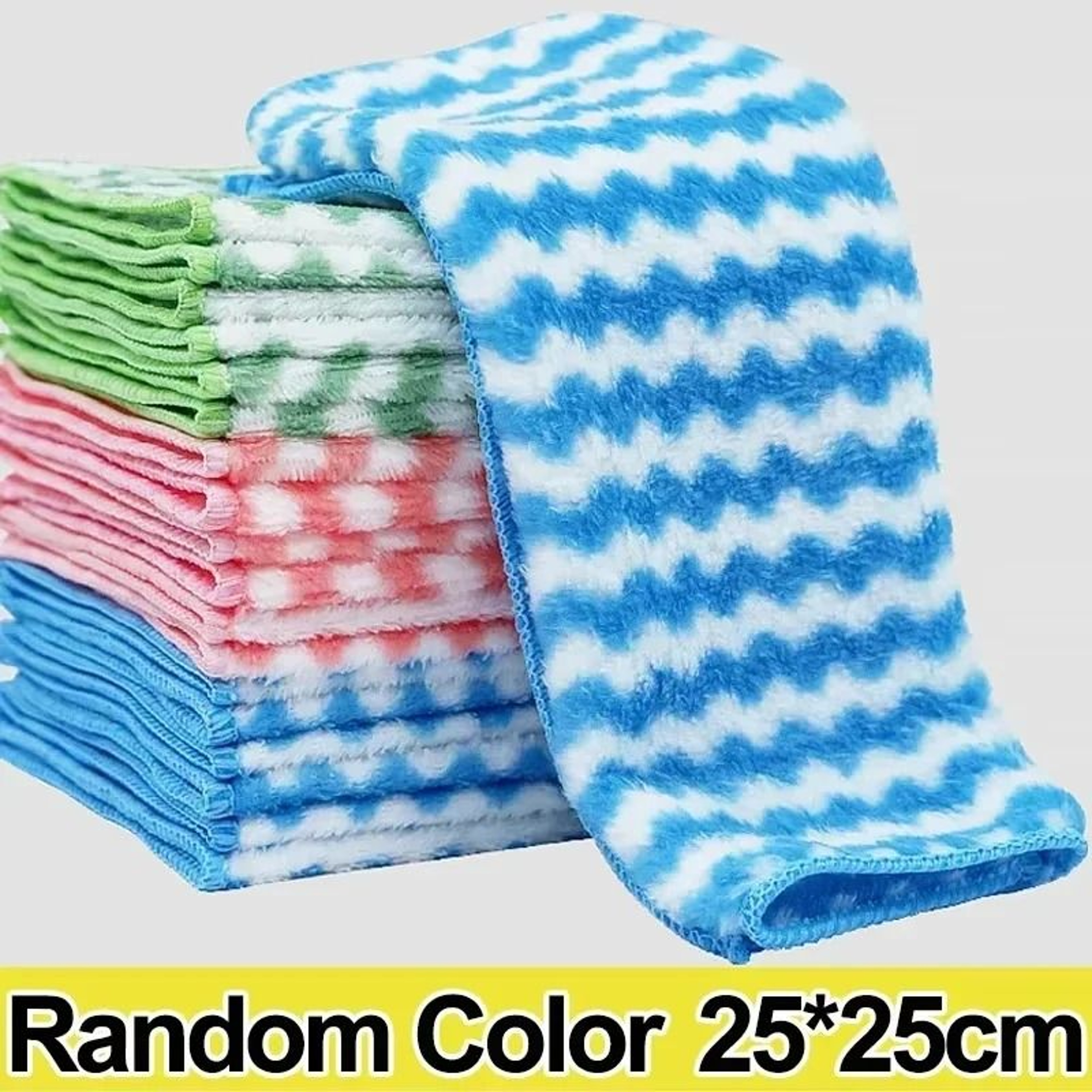 Ultra Soft Microfiber Kitchen Cleaning Cloth Set 12