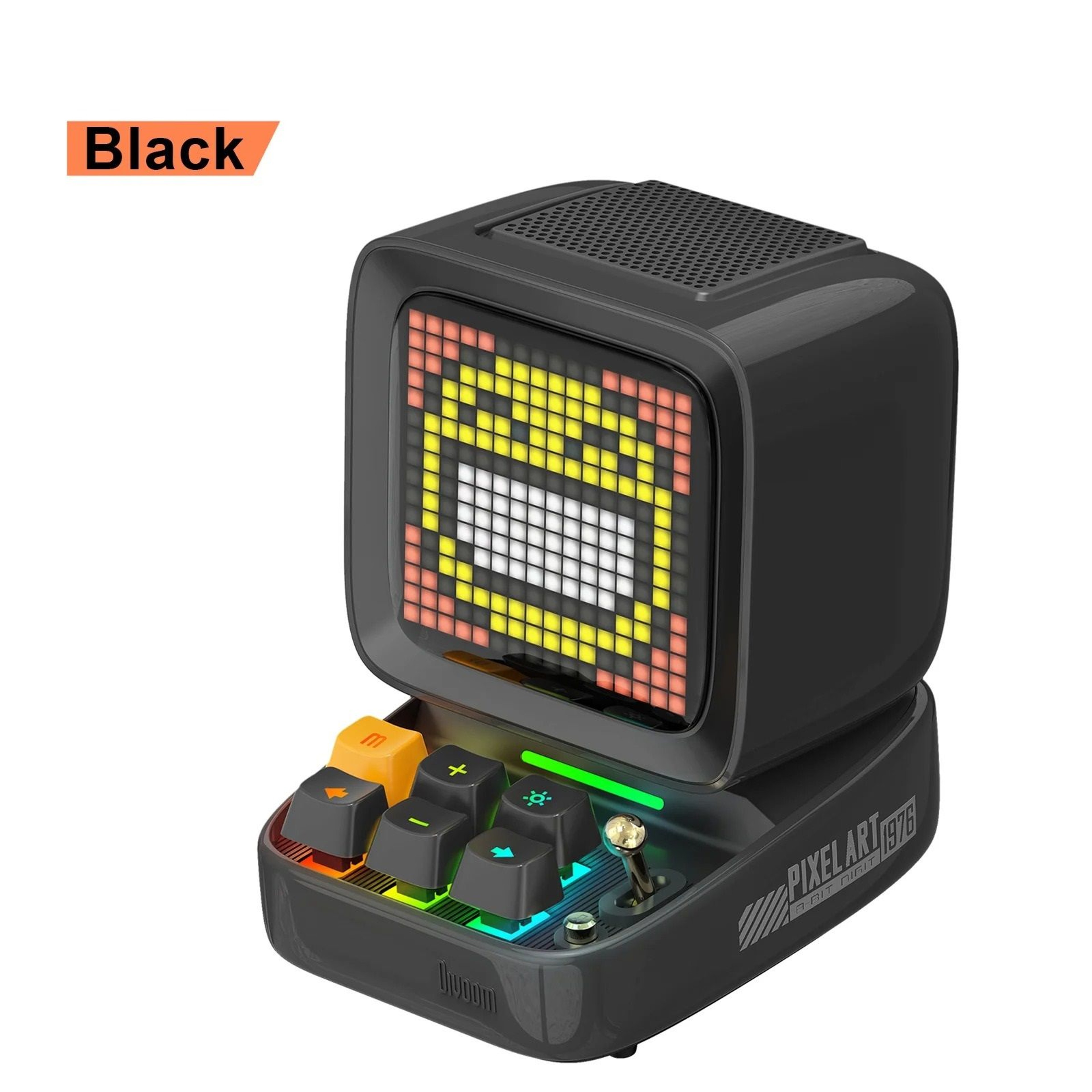 Retro Pixel Art Bluetooth Speaker With DIY LED Display And App Control 5