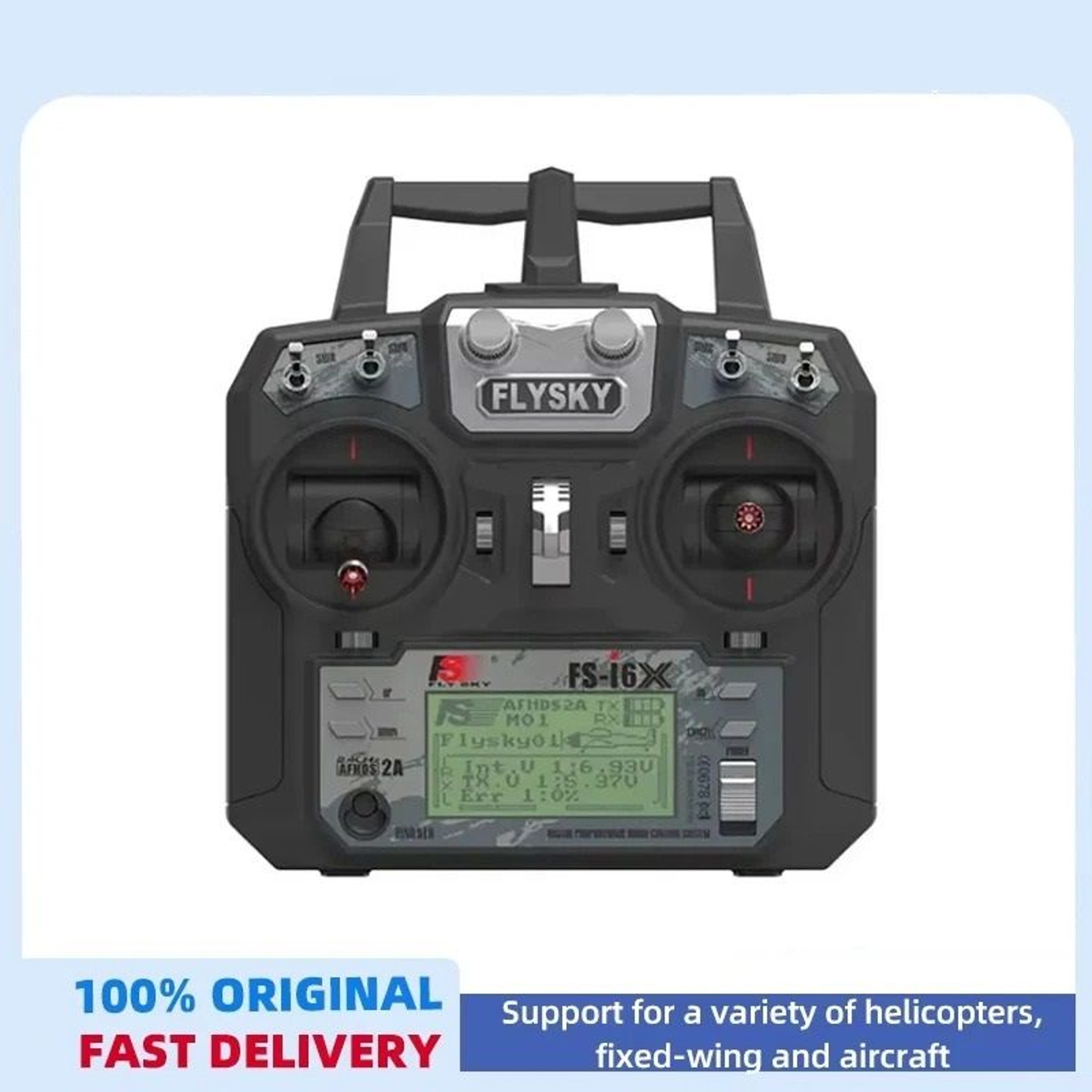 Professional RC Radio Transmitter With Receiver Set 10 Channel 24G 0