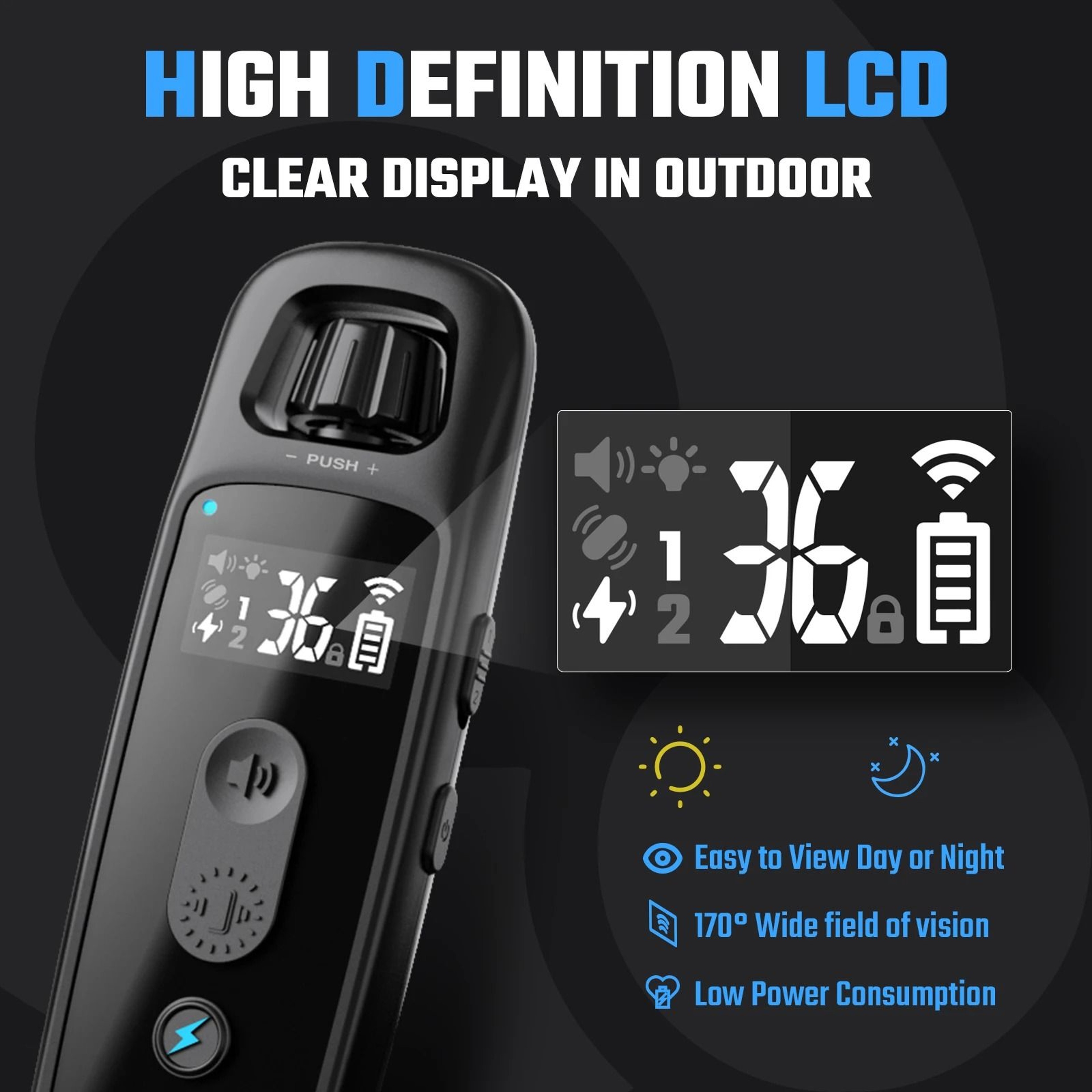 Smart Remote Dog Training Collar With Long Range Control 2