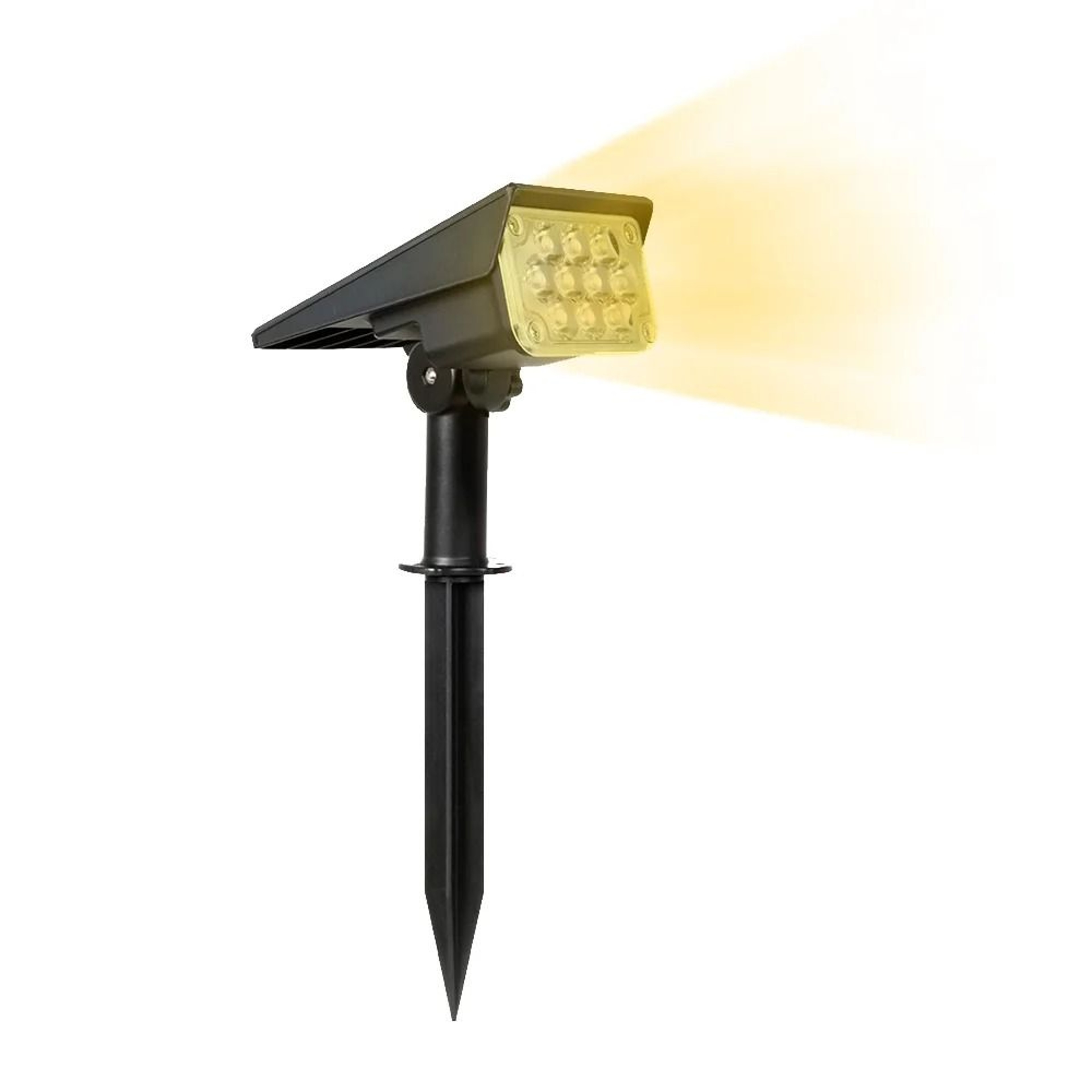 Adjustable Solar Powered Outdoor Garden Spotlight 9