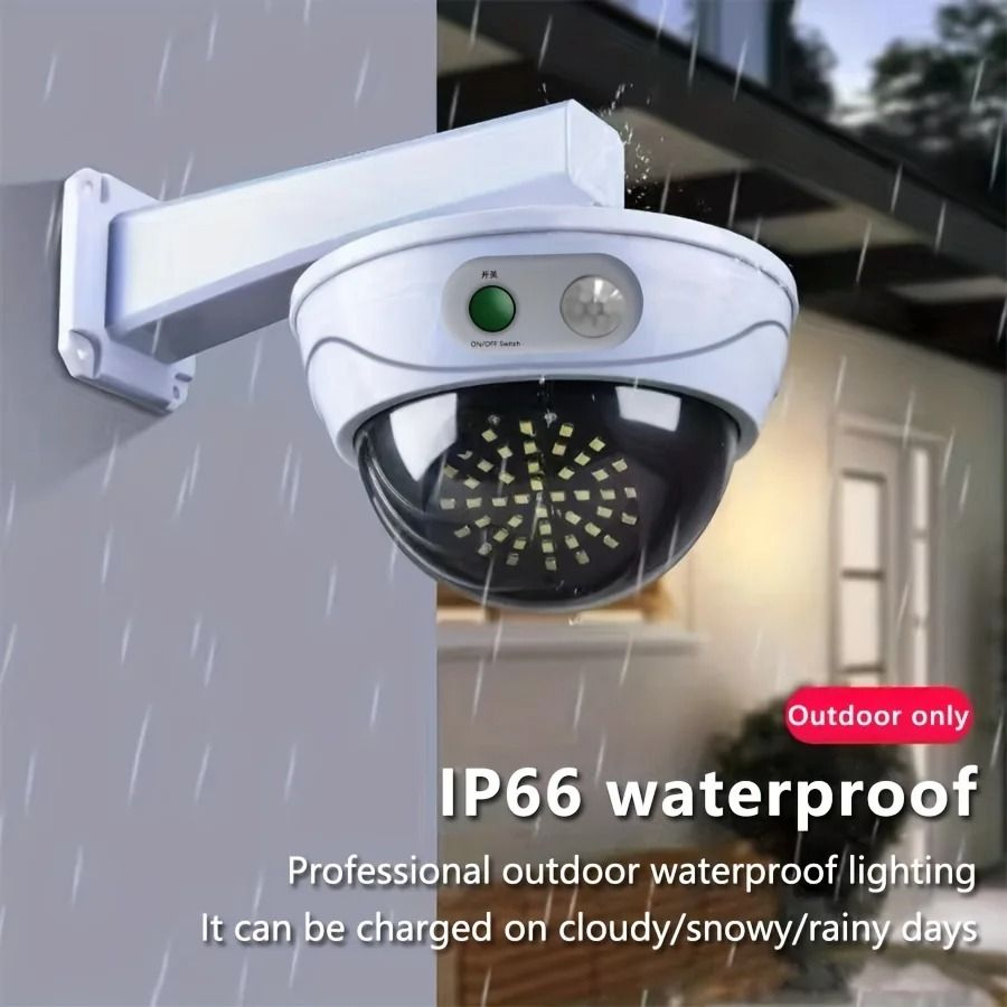 LED Motion Sensor Outdoor Light With Infrared Detection 6