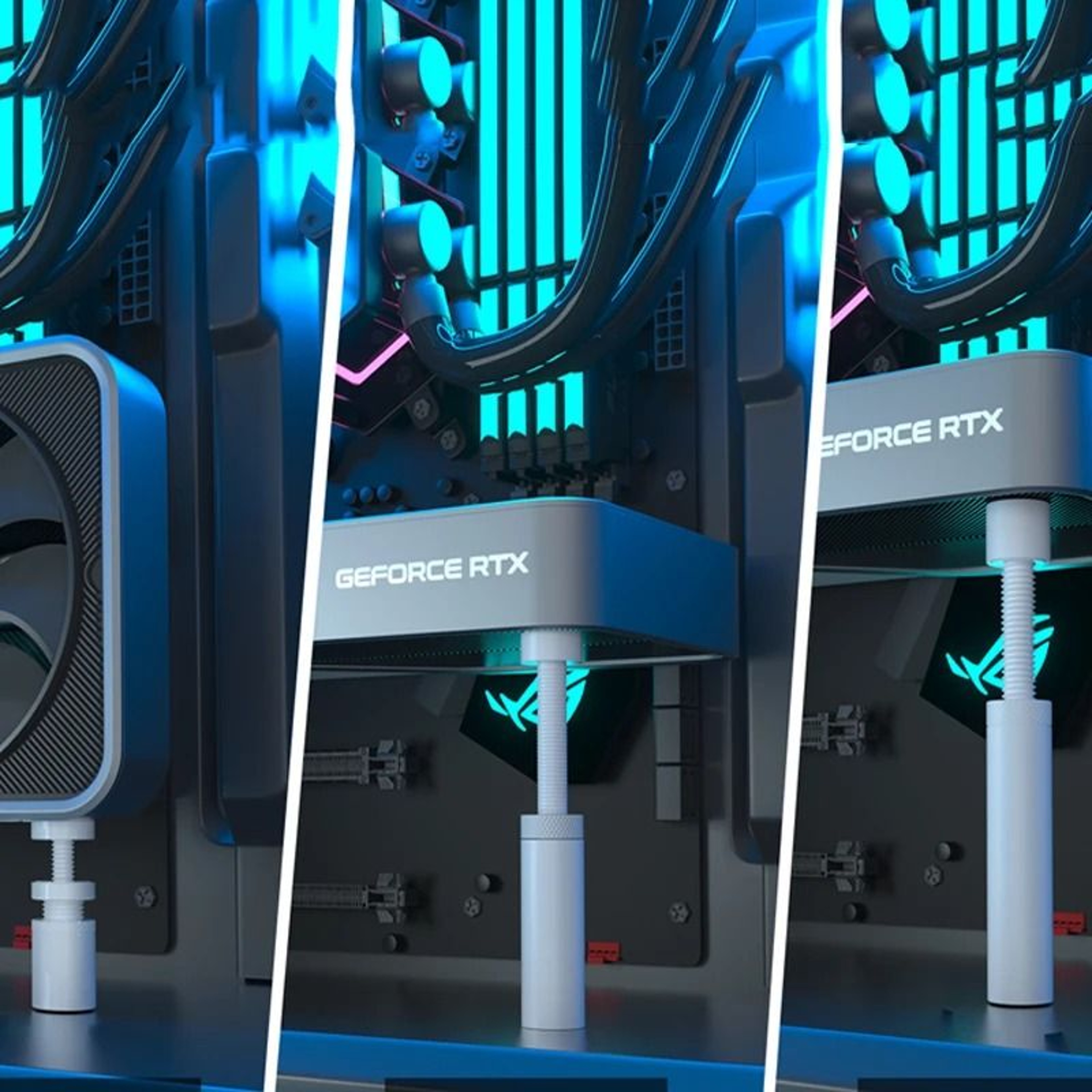 Aluminum Graphics Card Support Bracket 1