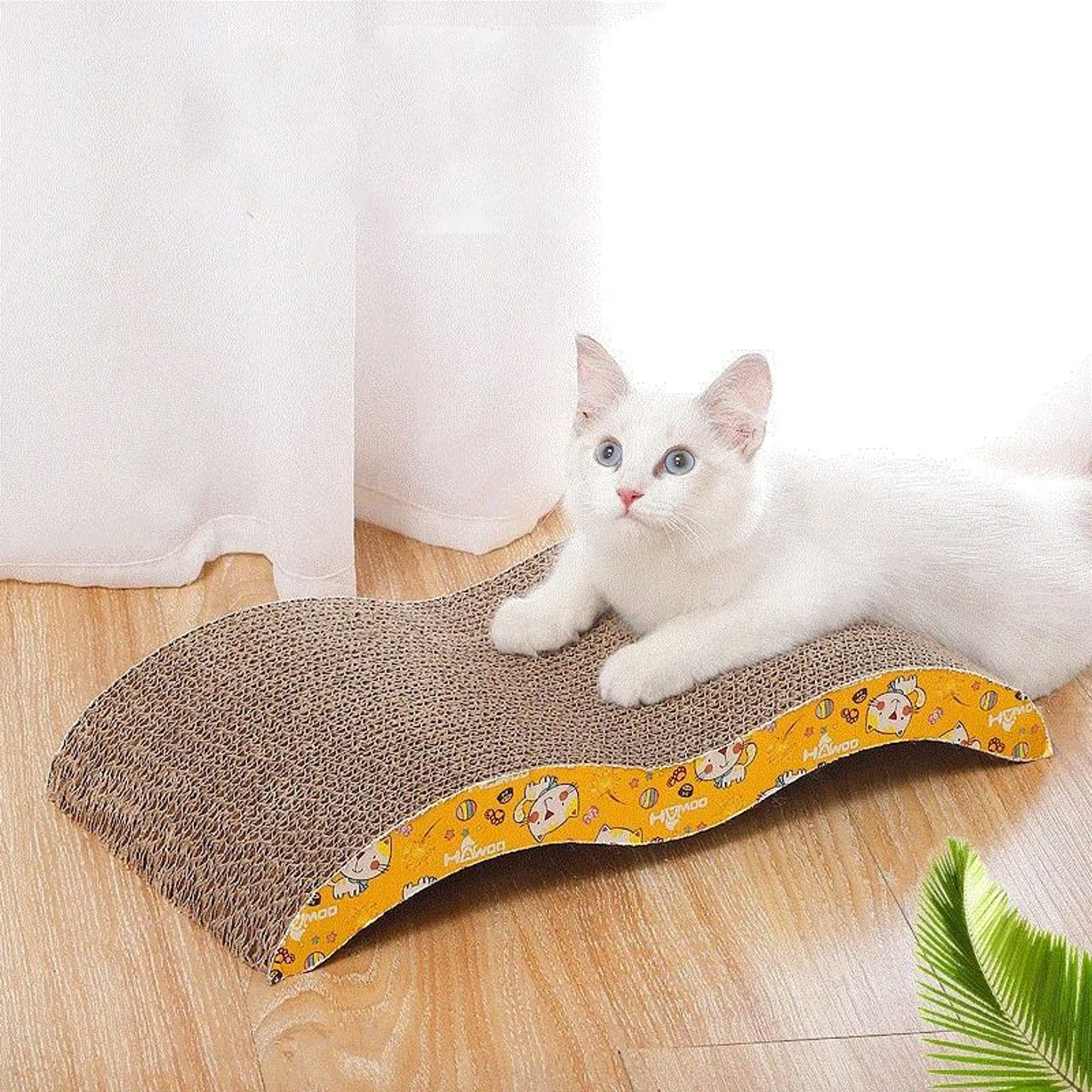 Cozy Corrugated Cardboard Cat Scratch Board 0