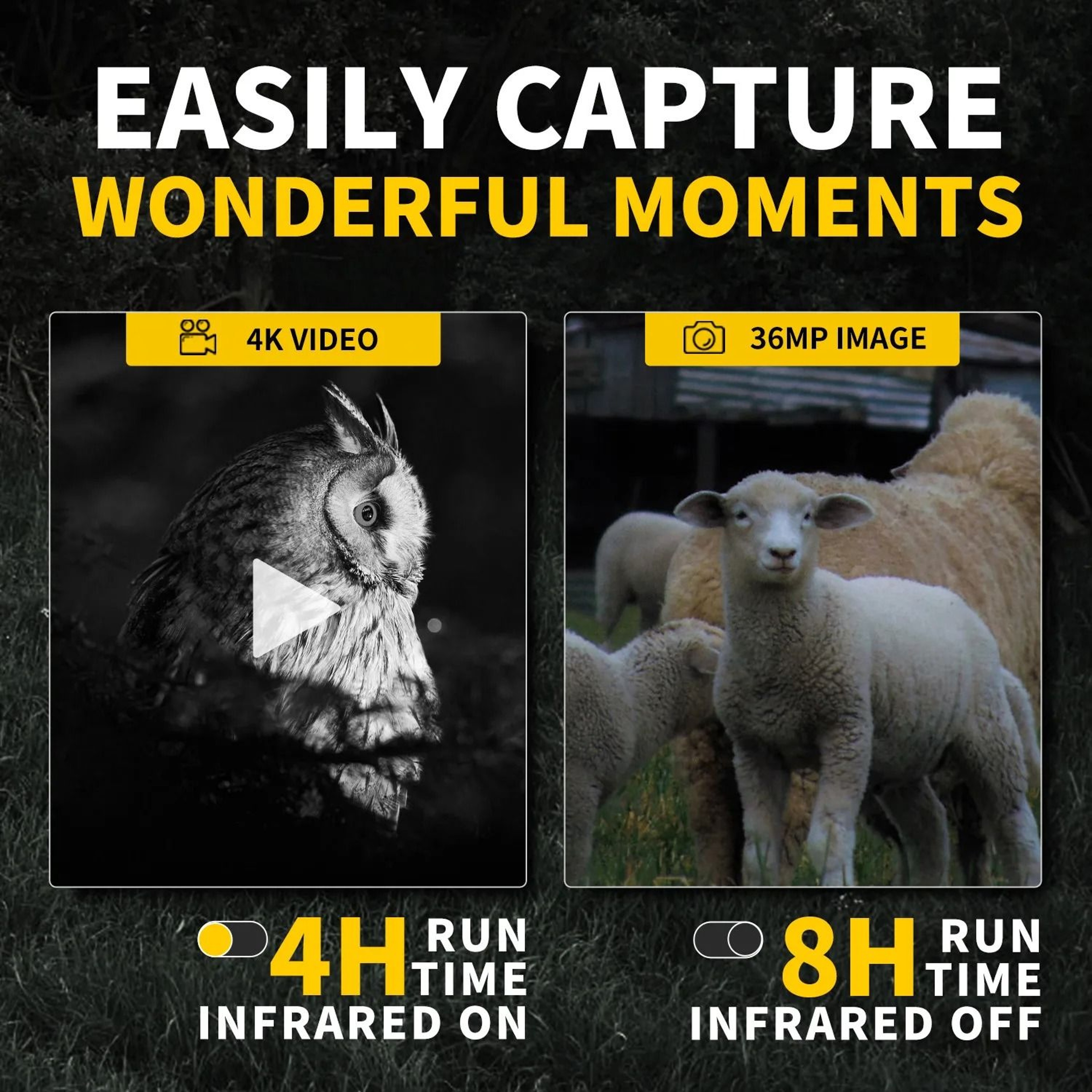 4K Infrared Night Vision Device NVS 20 And NVS 40 5