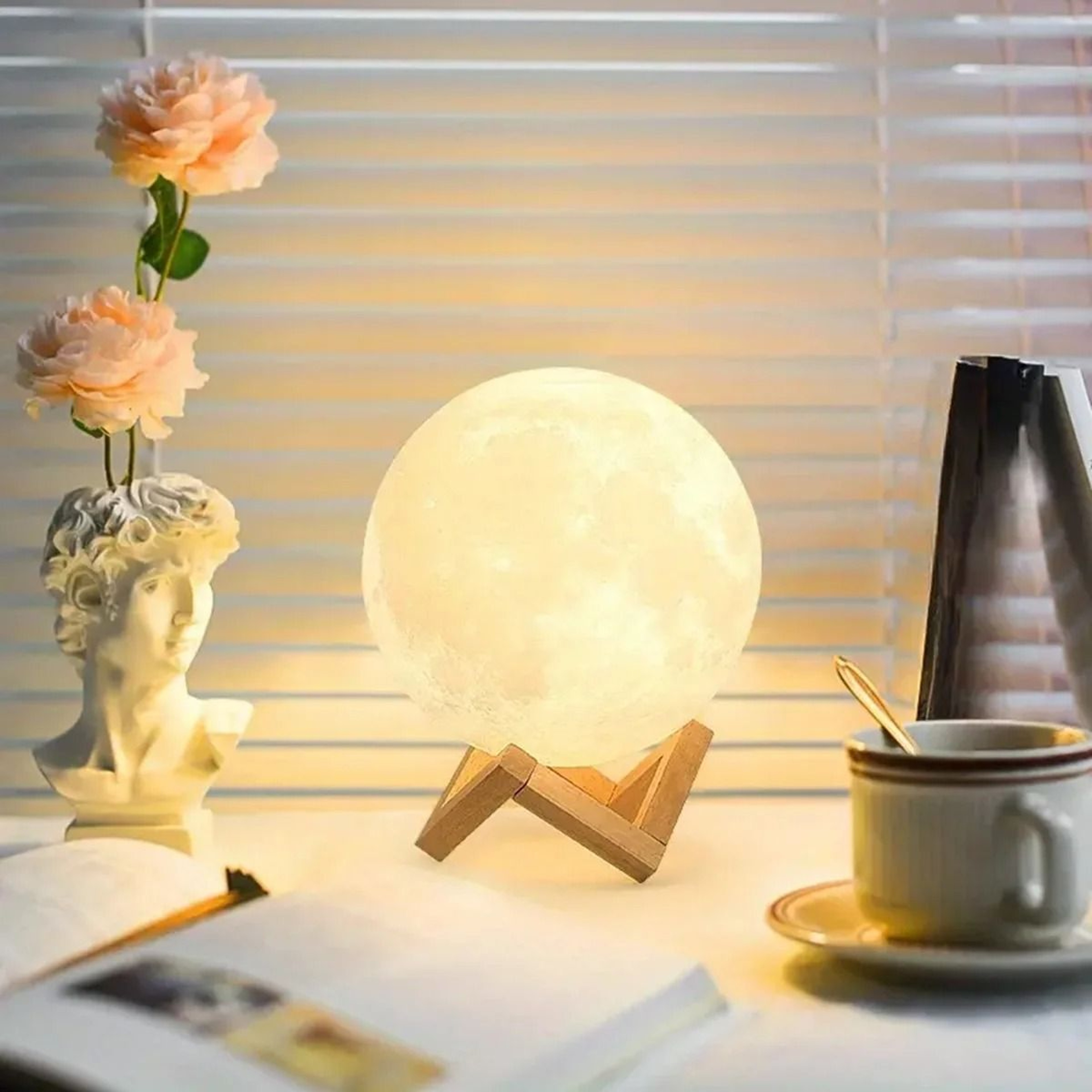 3D Moon Night Light Lamp 1