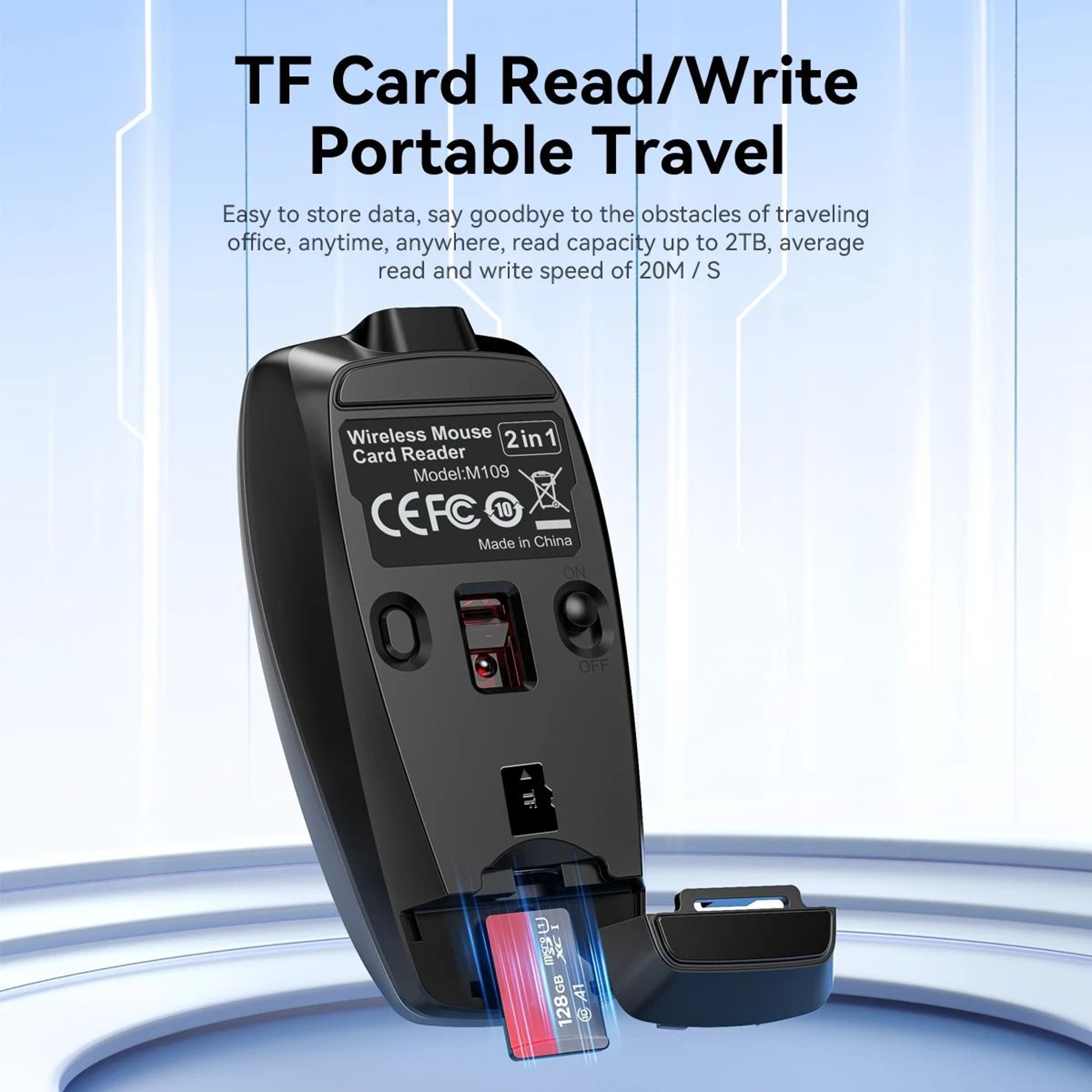 Compact Rechargeable Bluetooth Mini Mouse 5
