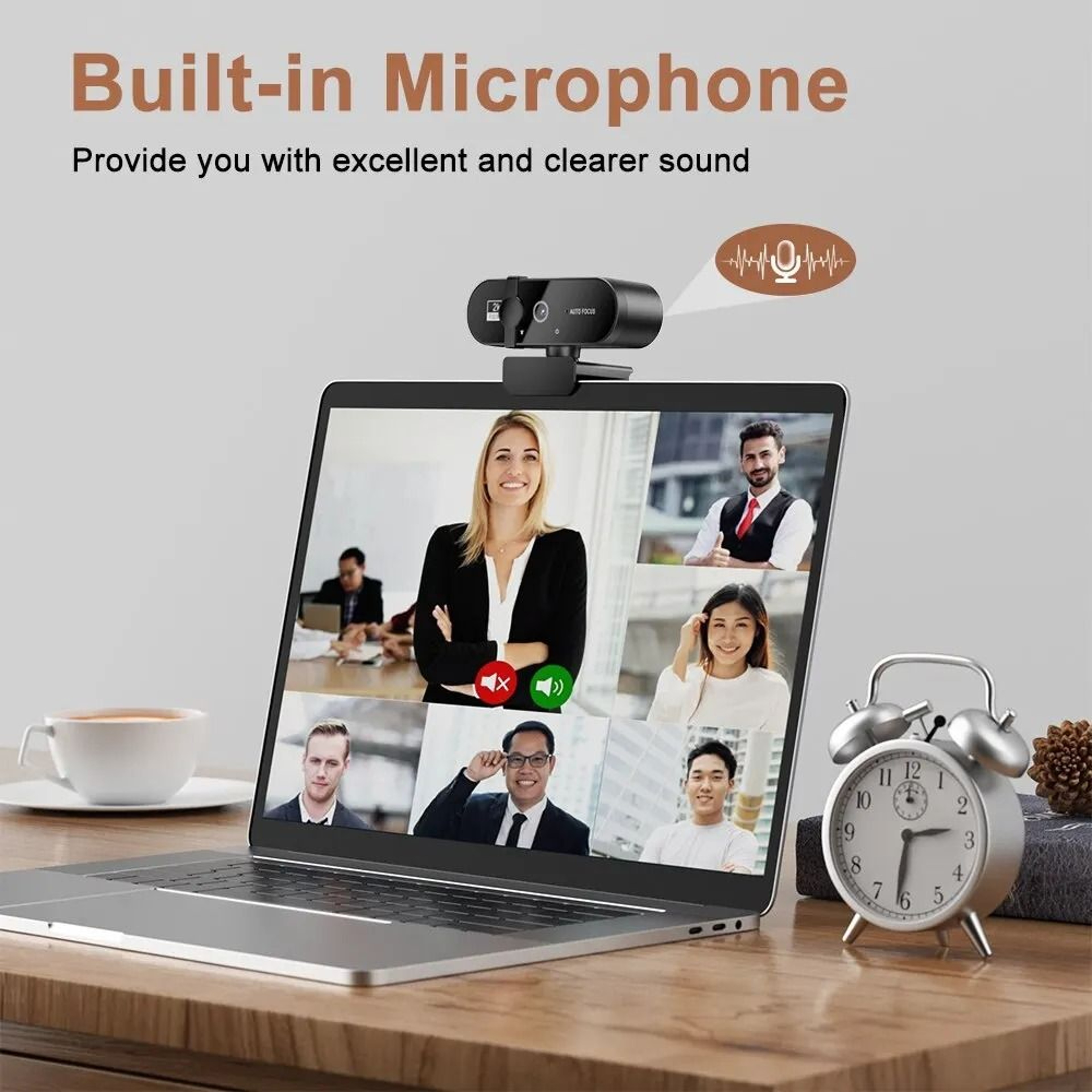 HD USB Webcam With Microphone 2