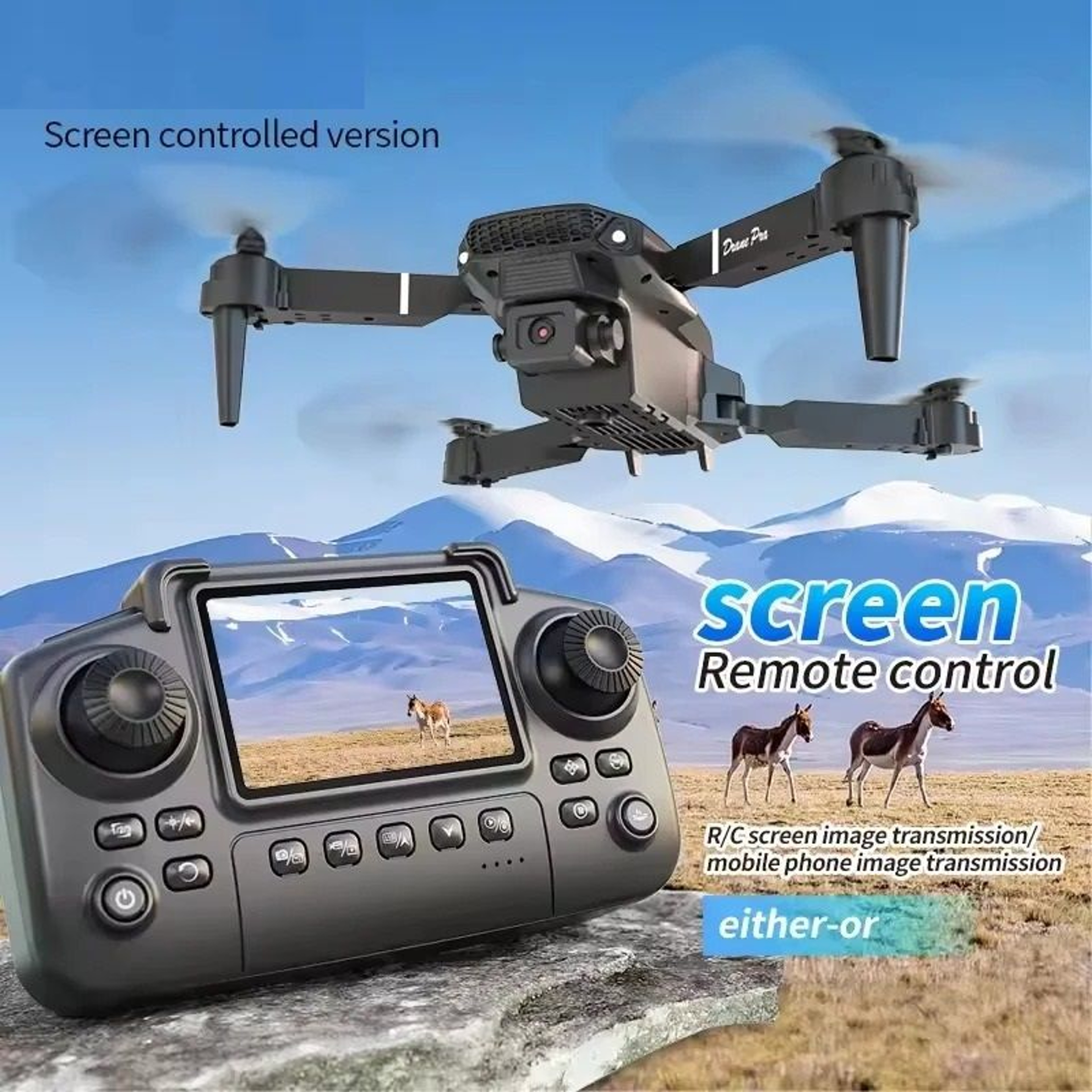 Foldable 4K Drone With Camera 2