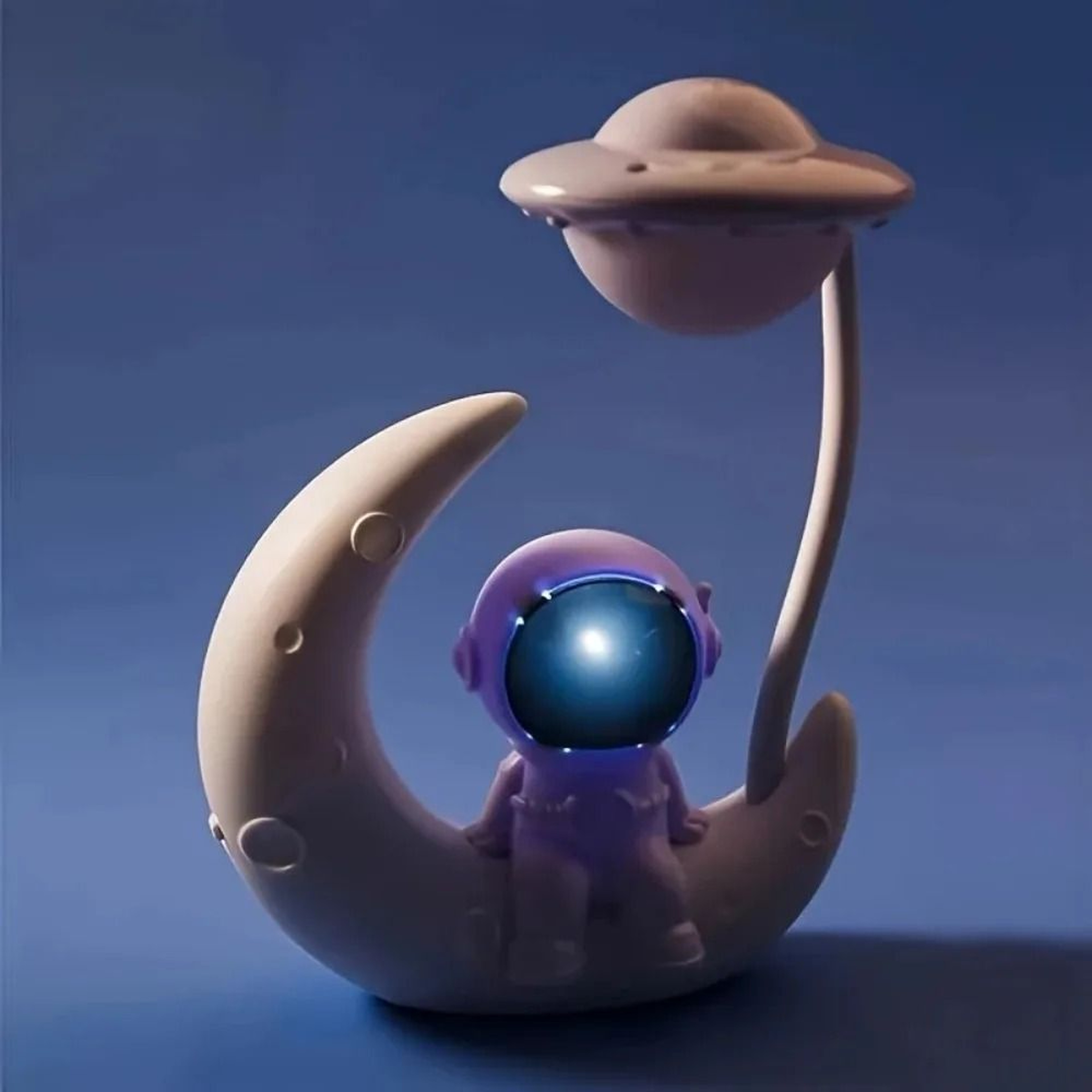 Astronaut Moon LED Night Light For Bedroom And Home Decor 2