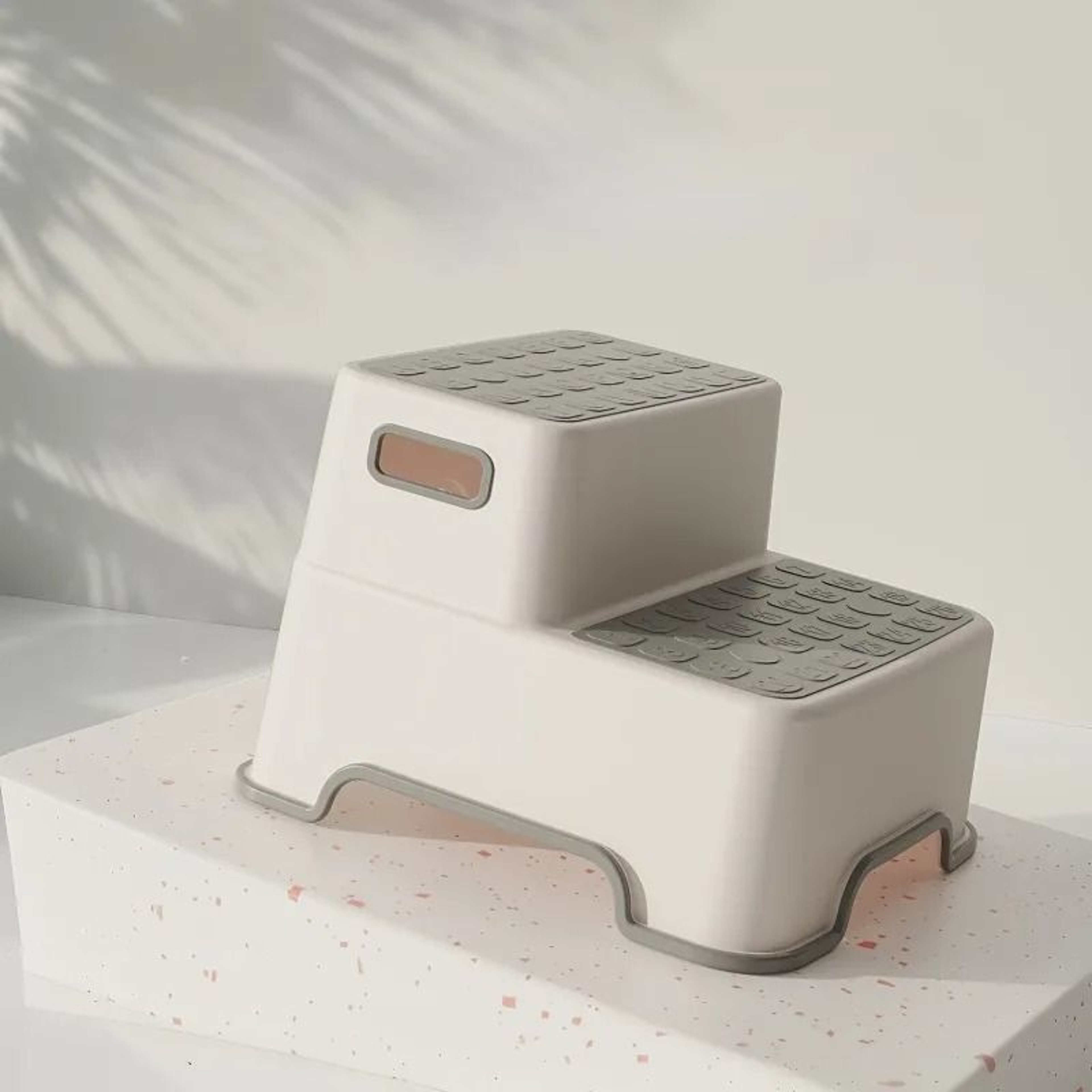Portable Step Stool For Bathroom With Two Step Design 5