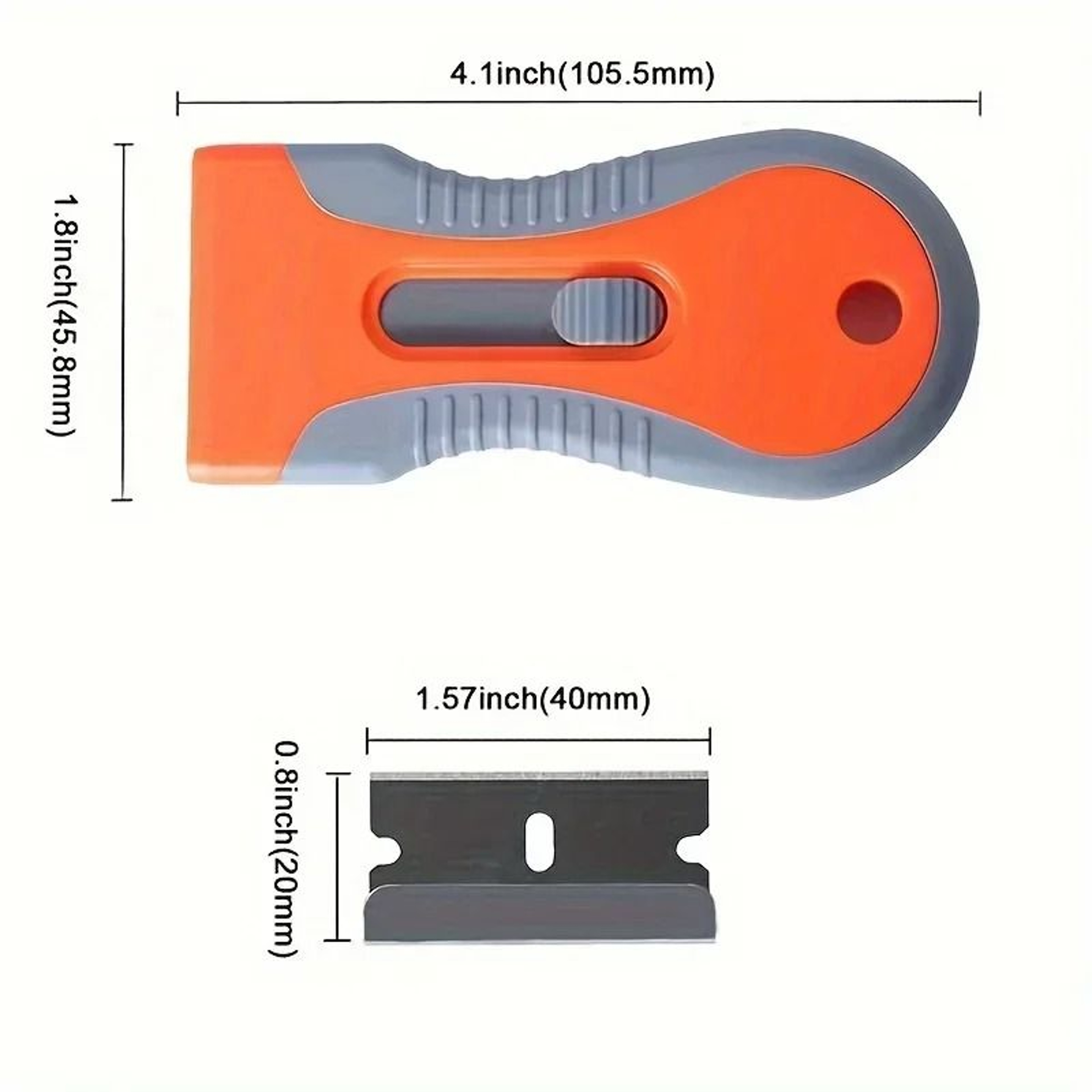 Telescopic Glue And Sticker Removal Scraper Tool Set With 10 Blades 5