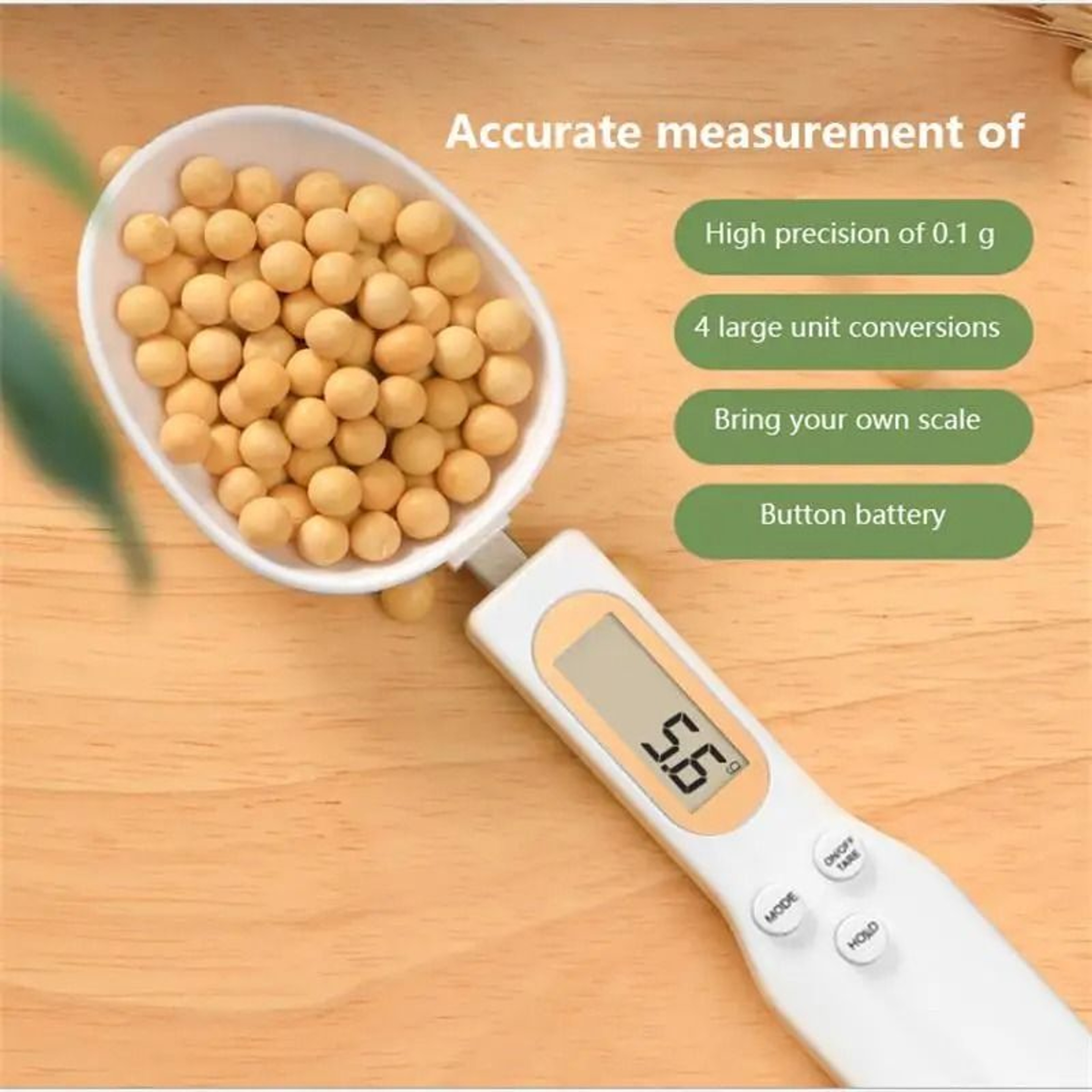 Electronic Measuring Spoon Kitchen Scale For Baking Coffee Powder And Ingredients 0