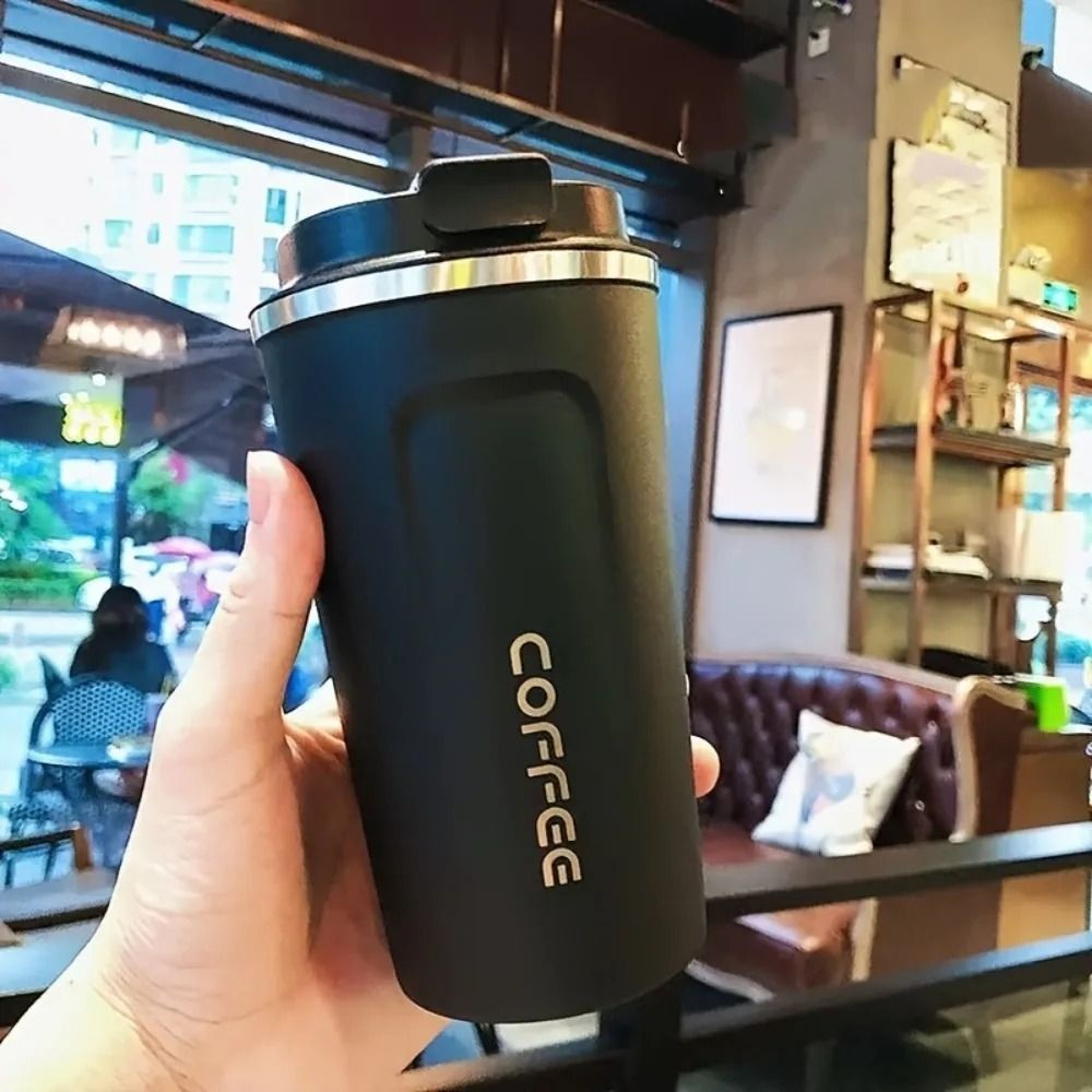 Vacuum Insulated Stainless Steel Travel Cup 7