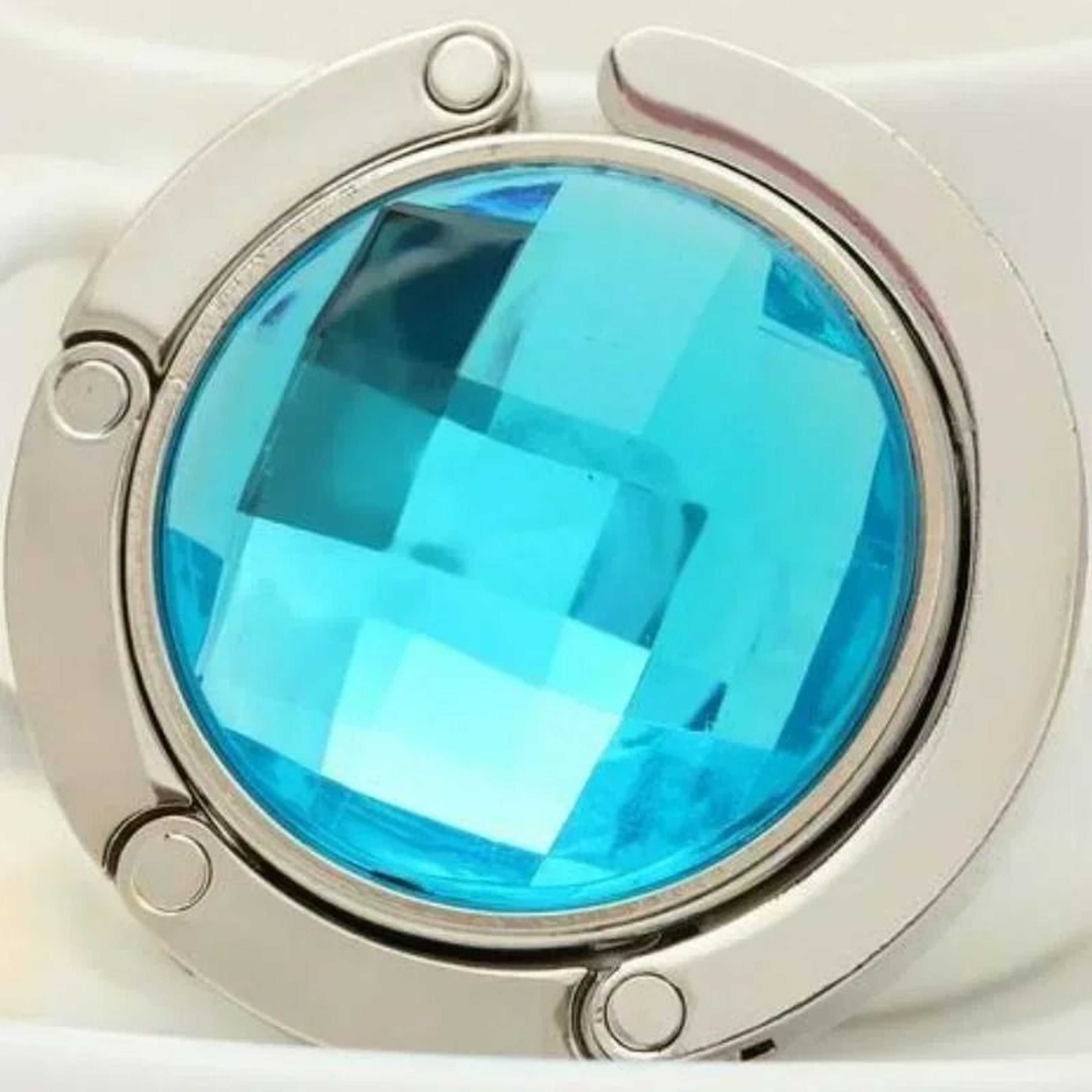 Foldable Crystal Purse Hook And Table Bag Holder 6
