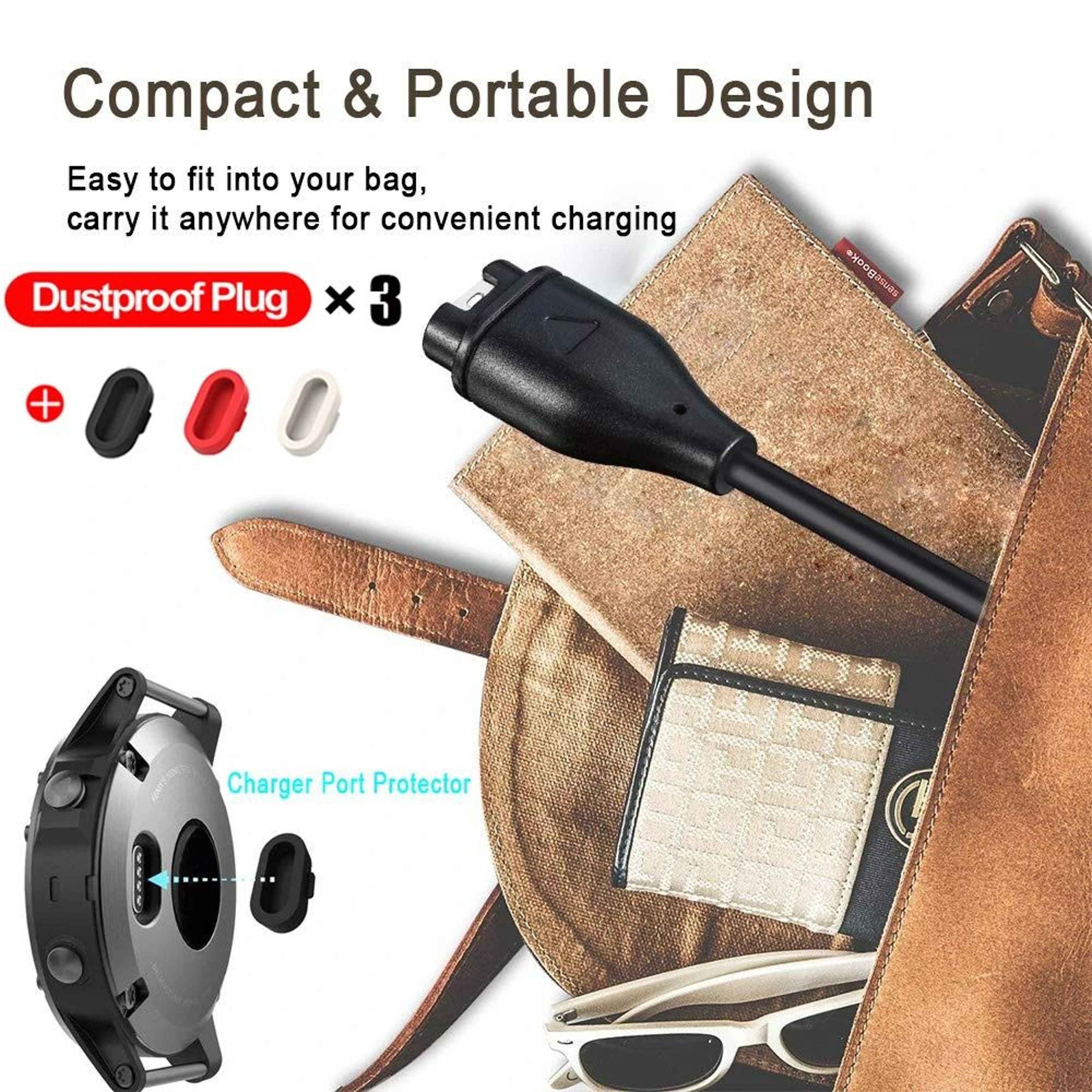 USB Type C Charging Cable For Garmin Smartwatches 5