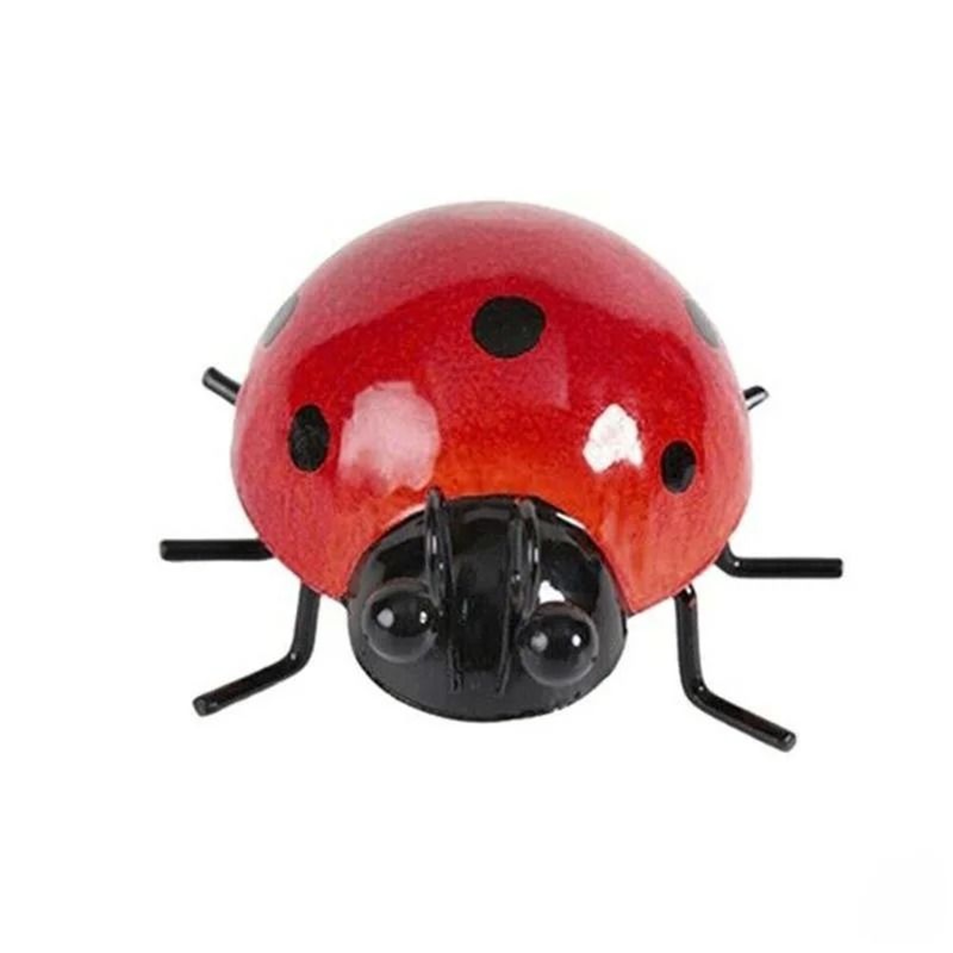 Metal Ladybug Garden Ornament For Fence Or Wall Decoration 5