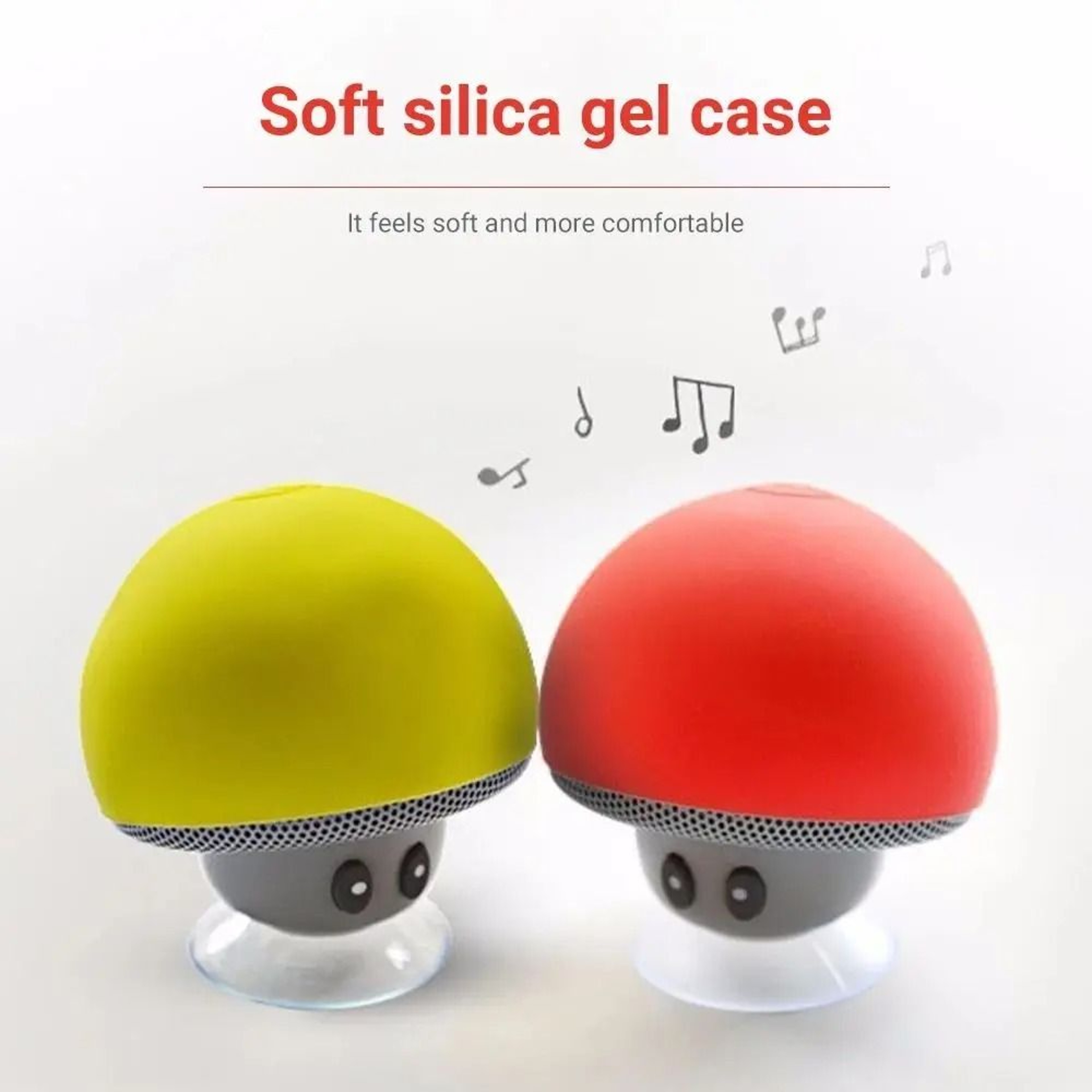Portable Wireless Bluetooth Speaker With Deep Bass And Suction Mount 5
