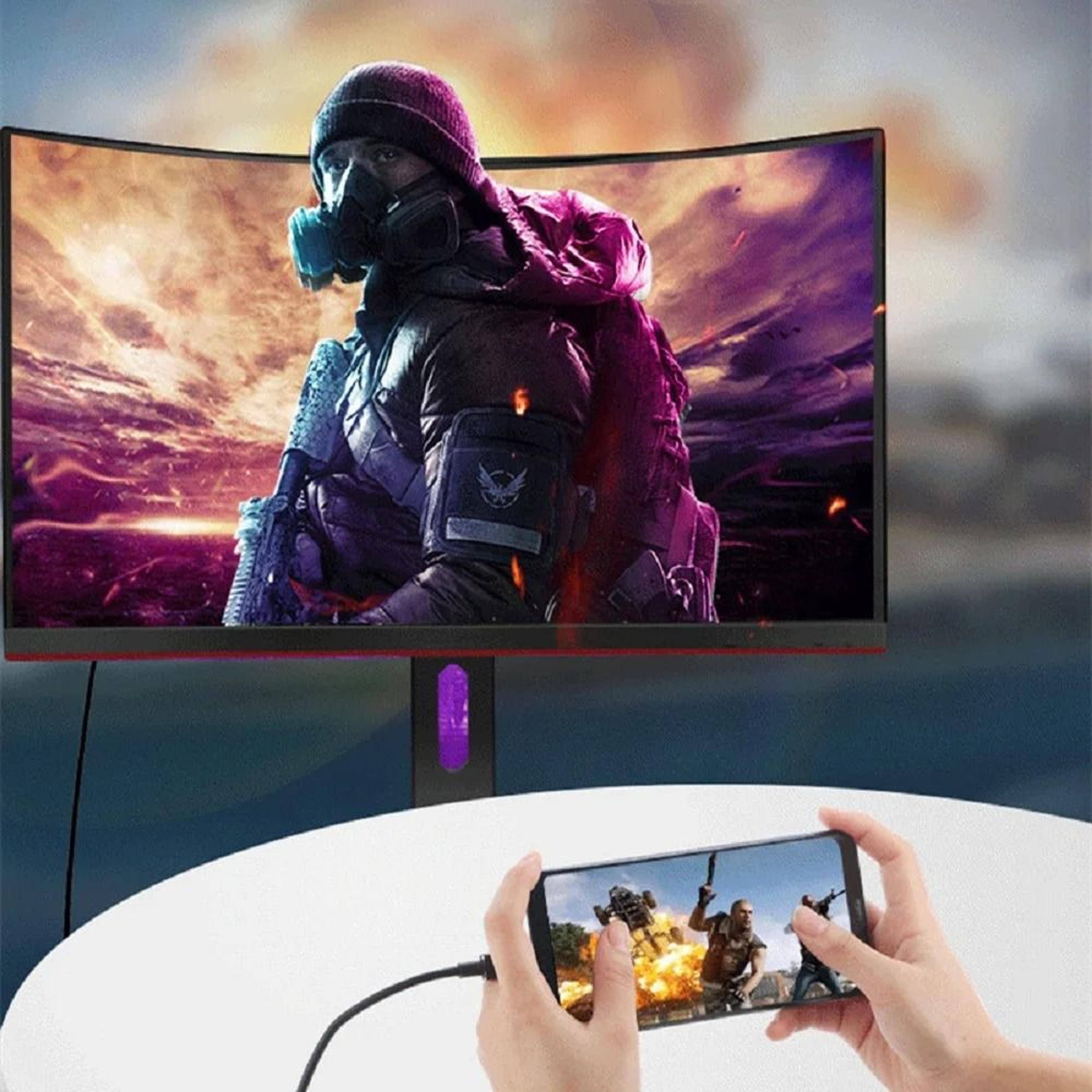 USB C To HDMI 4K Video Adapter Cable 1