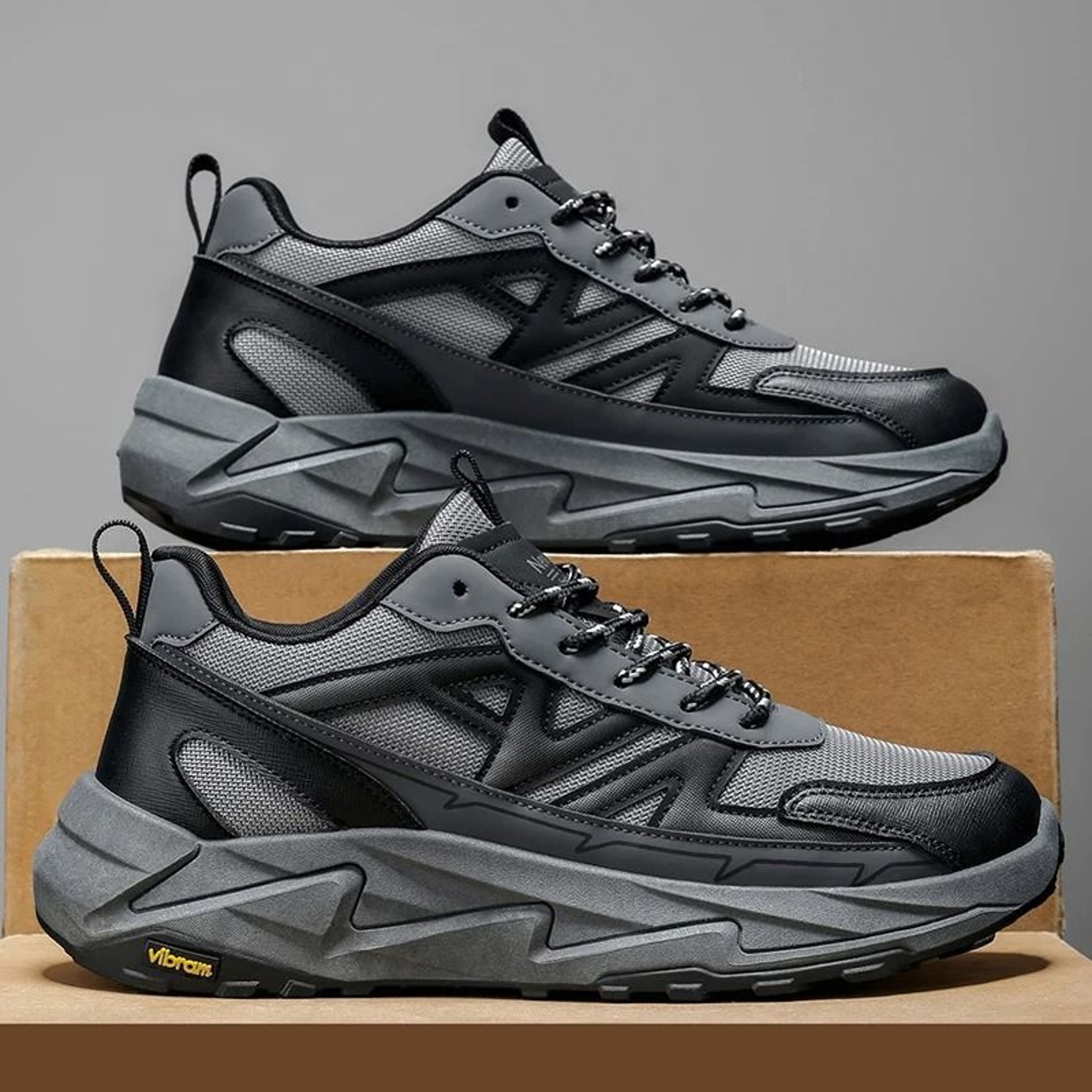 Mens FourSeason Casual Sports Running Training Mesh Shoes 0