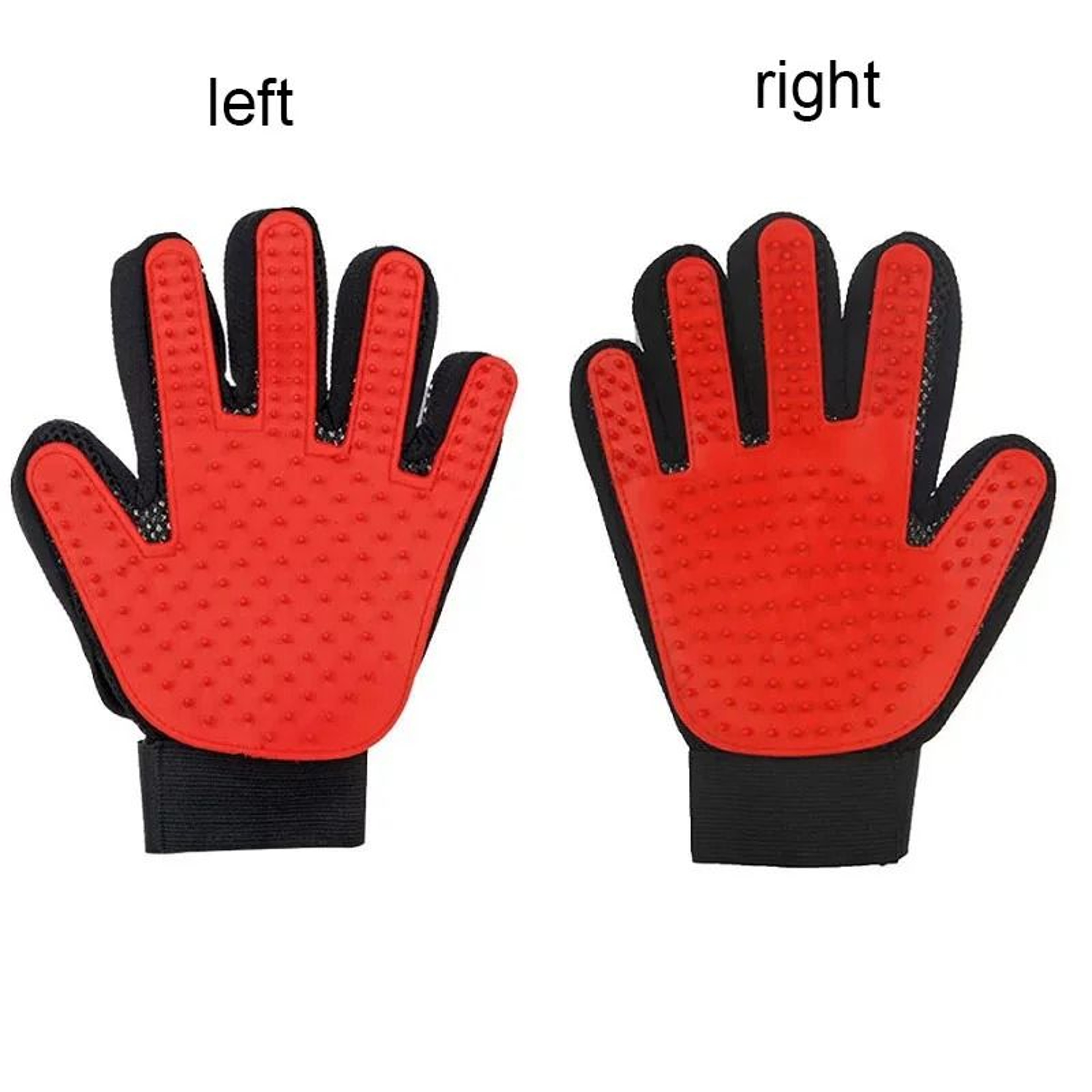 Pet Grooming Glove For Easy Hair Removal And Massage 7