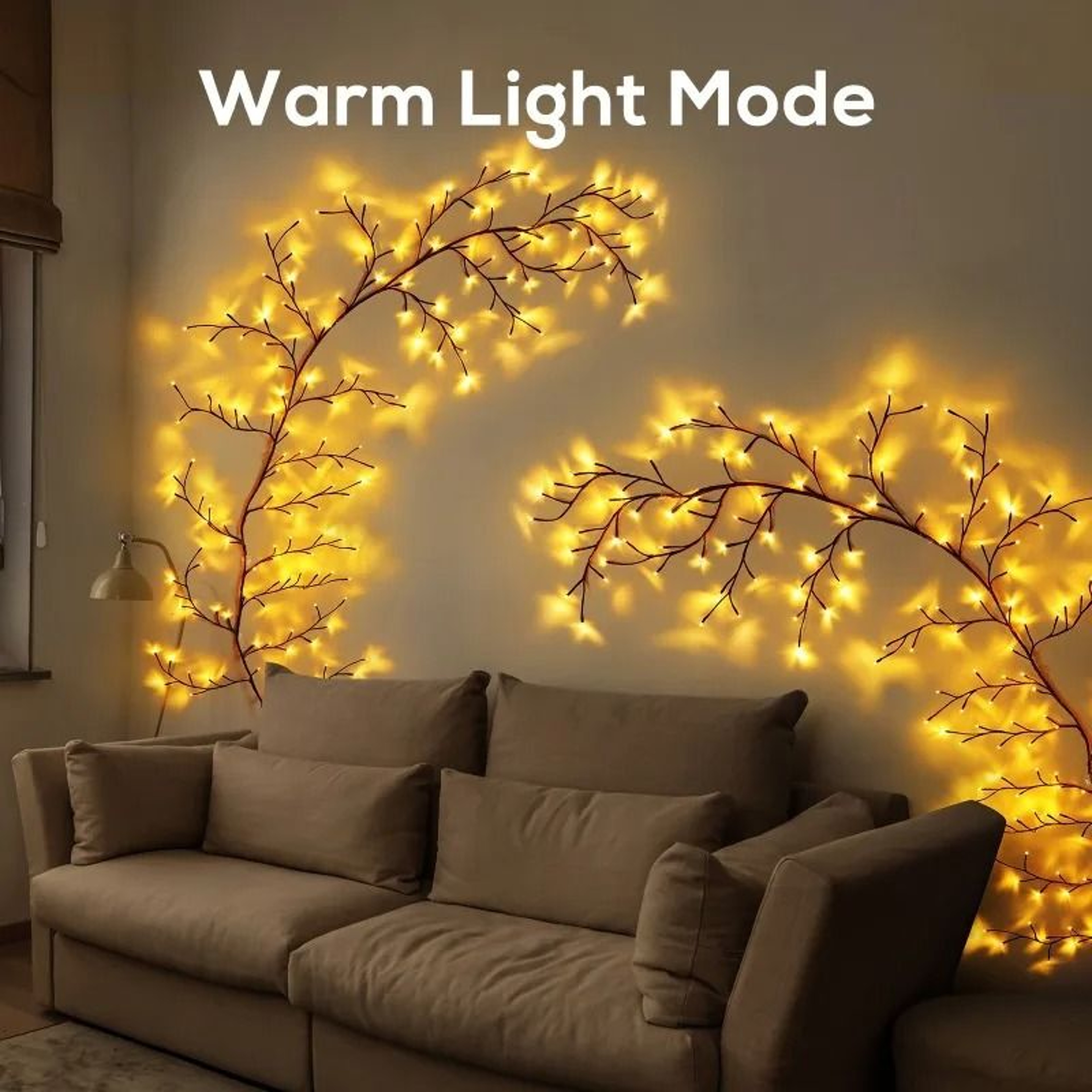 USB Powered Tree Branch Fairy Light With Multiple Lighting Modes 3