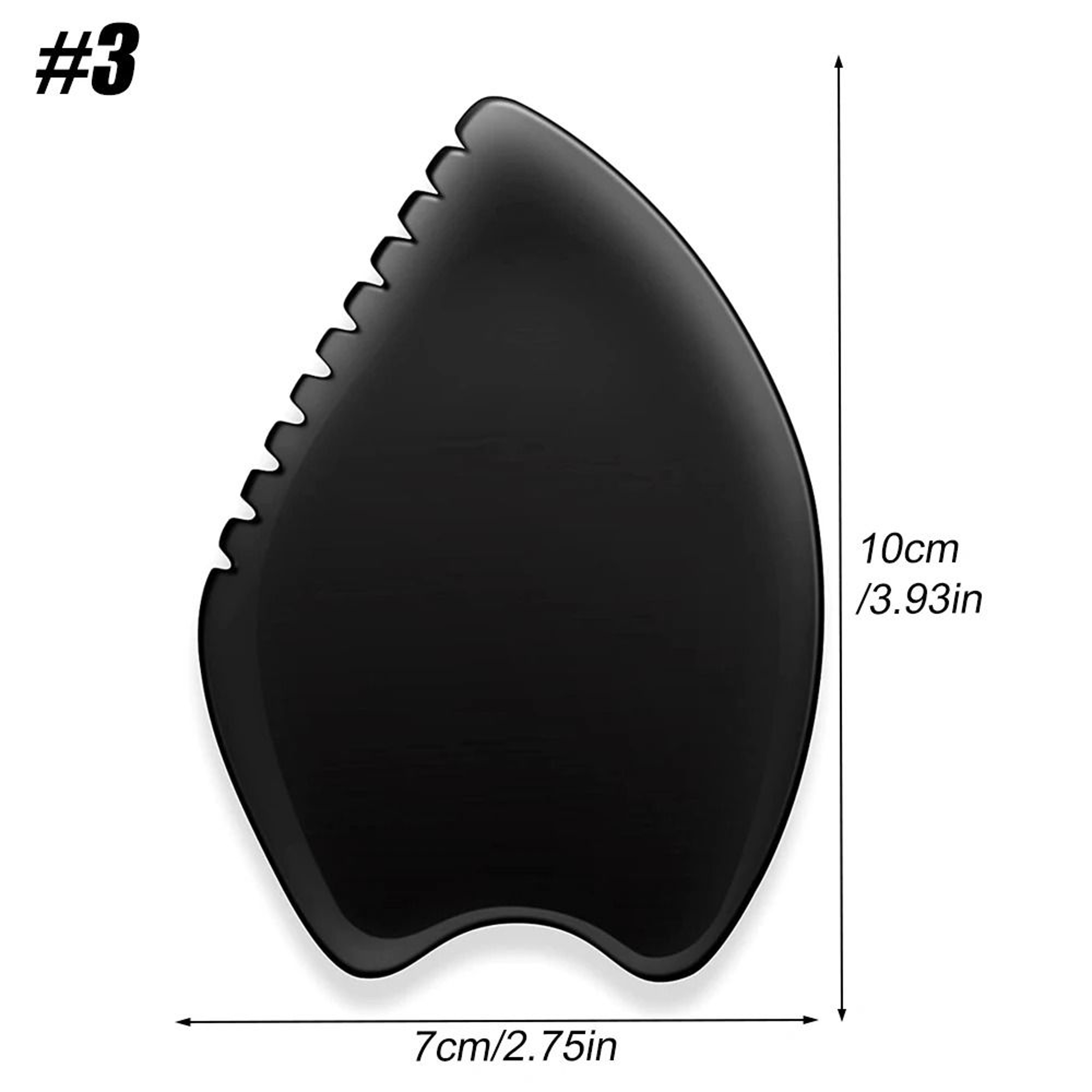 Multi Edge Massage Stone For Facial And Body Relaxation 6