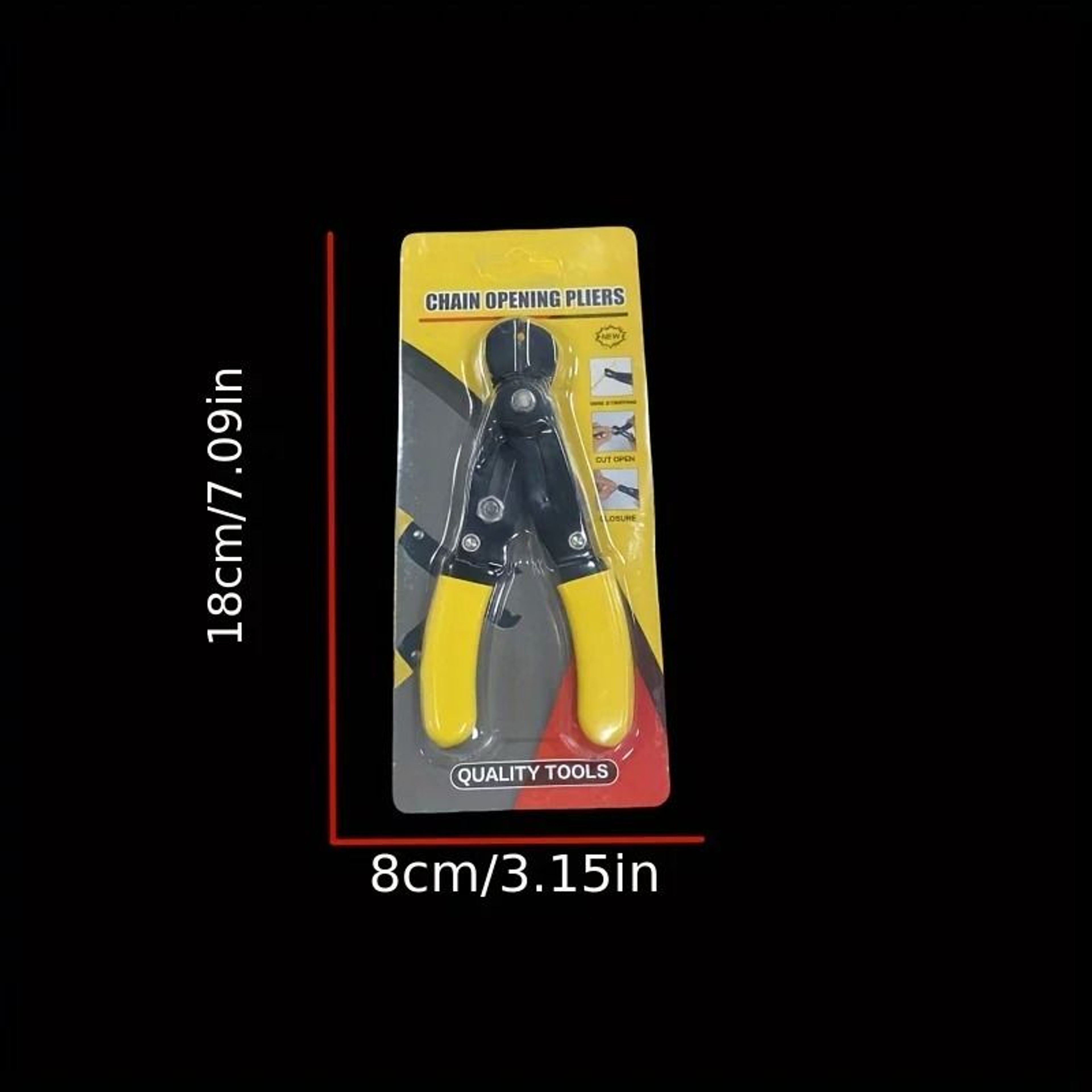 Adjustable Chain Clamp Pliers For Jewelry Crafting And Repair 5
