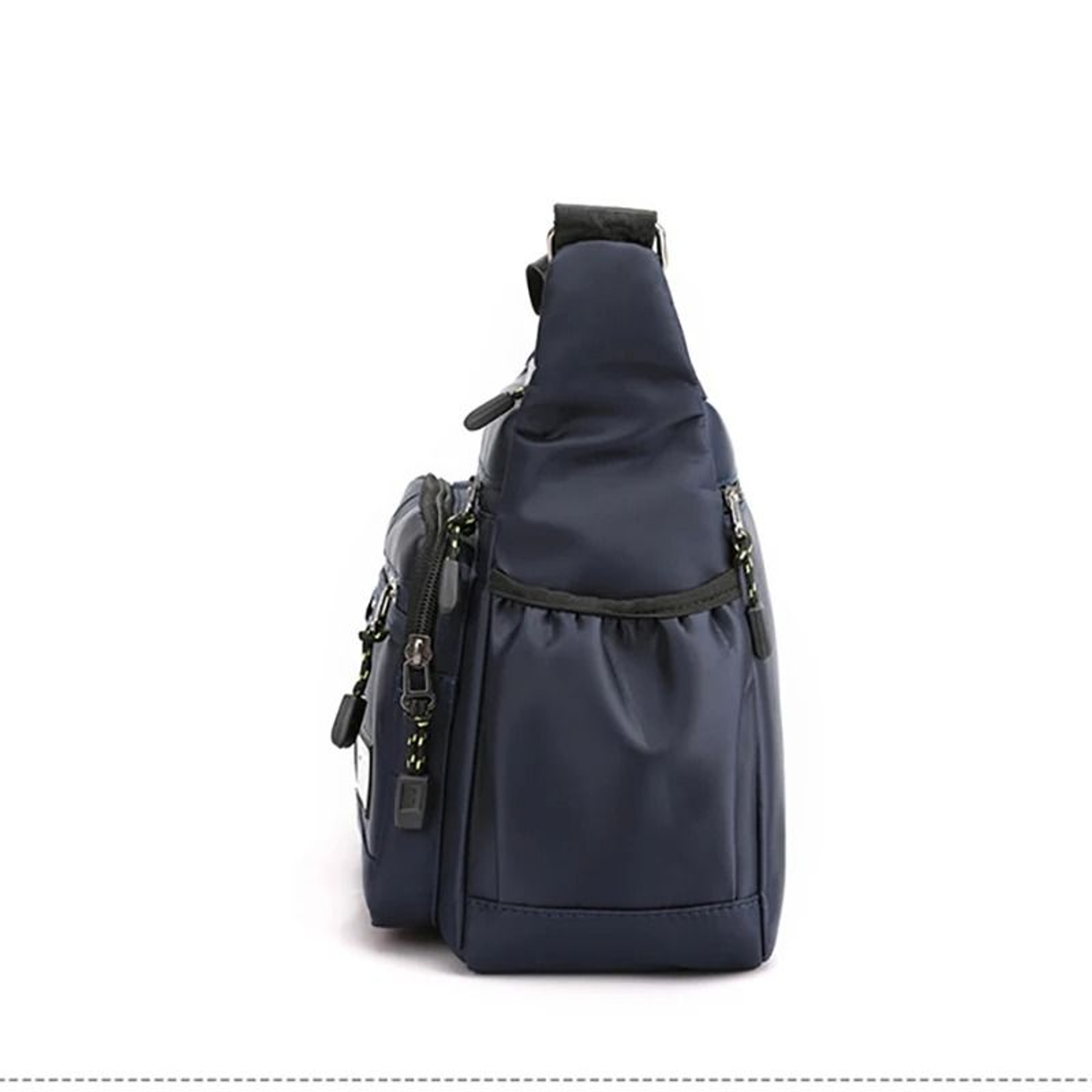 Oxford Shoulder Bag Large Capacity Mens Casual Multi Layer Pocket Single Shoulder Crossbody Luxury  4