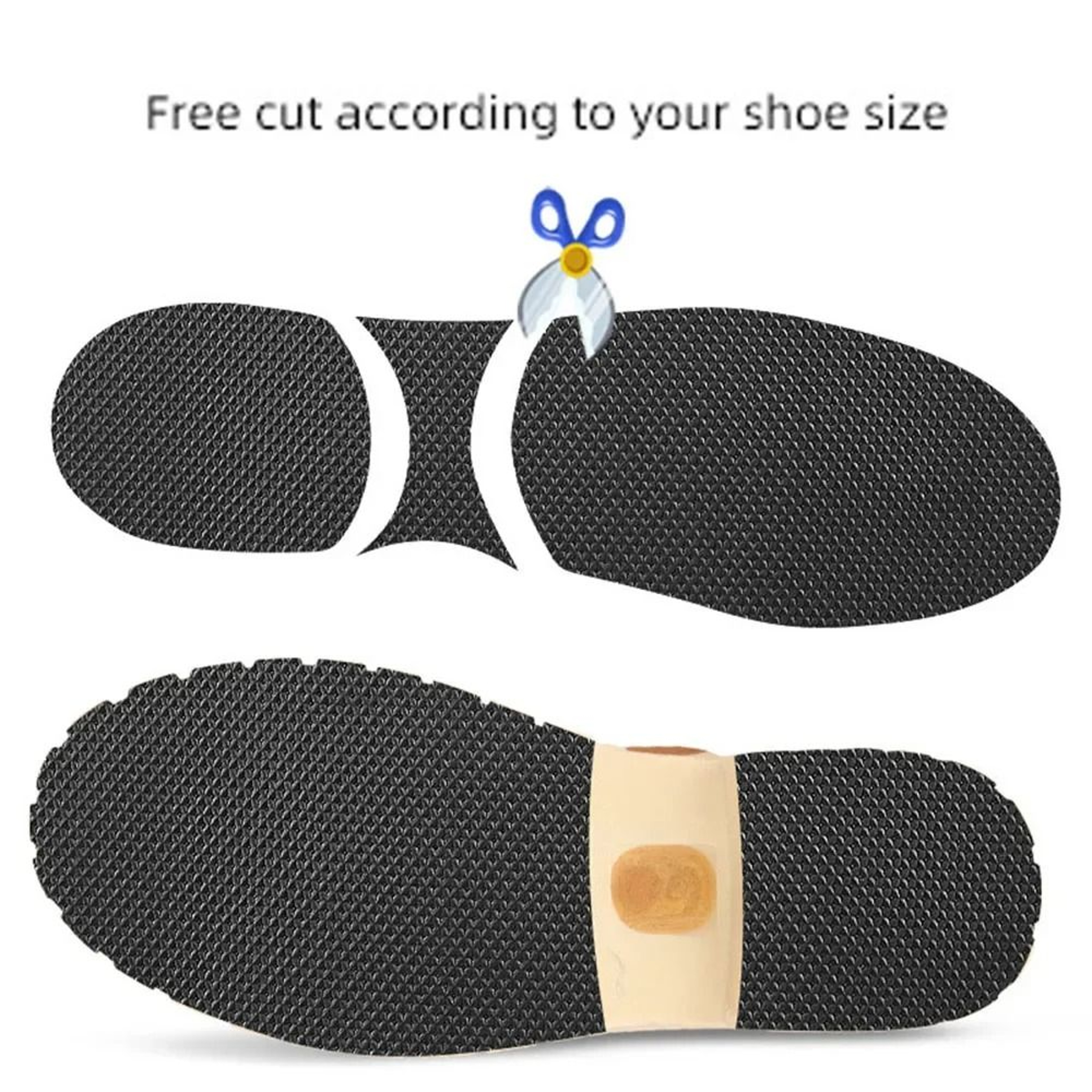 No Adhesive Anti Slip Sole Stickers Mute Cushion Insoles Repair Outsole Pads Shoe Accessories 1