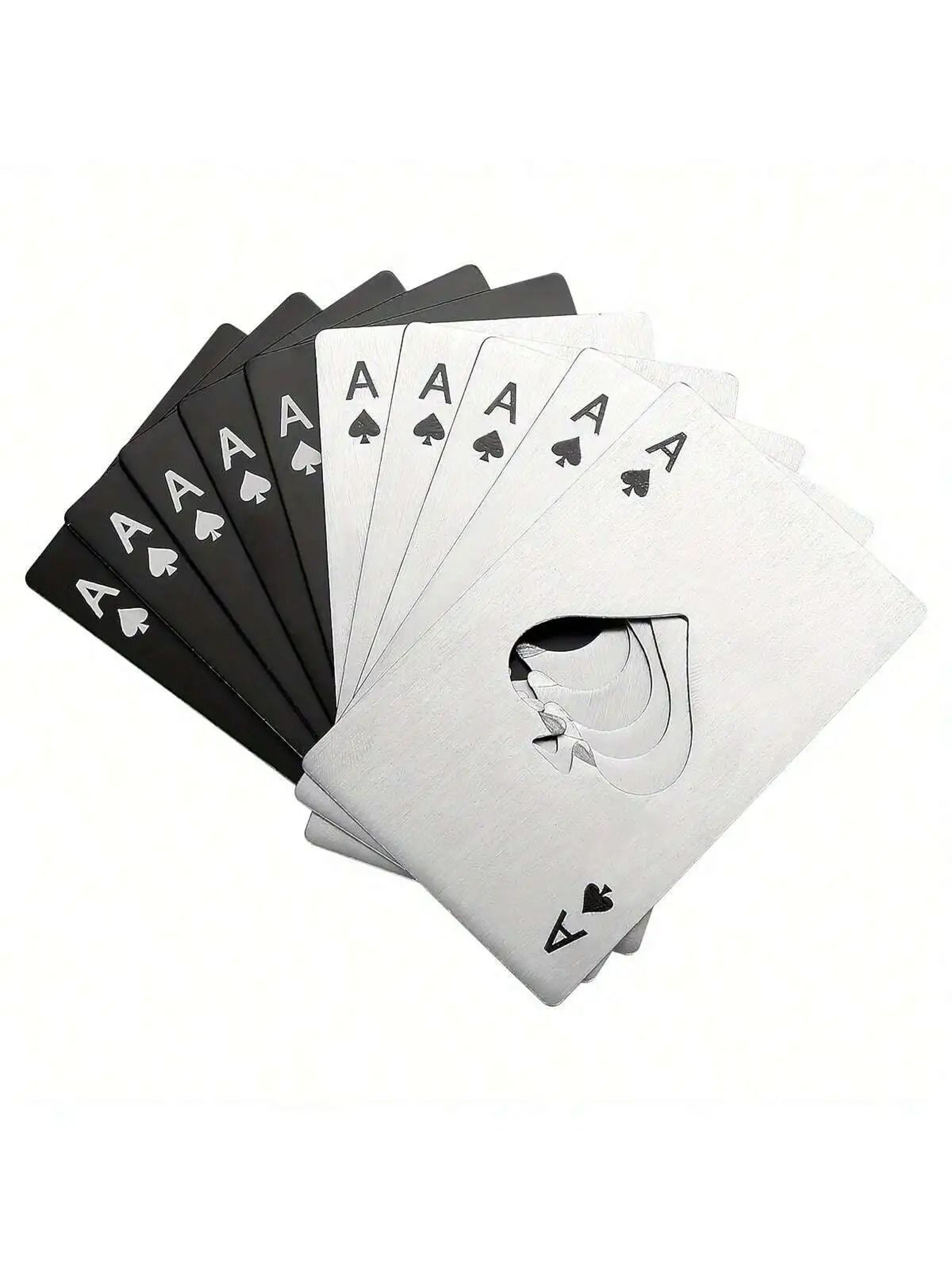 Stainless Steel Spades A Winemaker Bottle Opener Playing Cards Bottle Opener Credit Card Beer Bottl 9