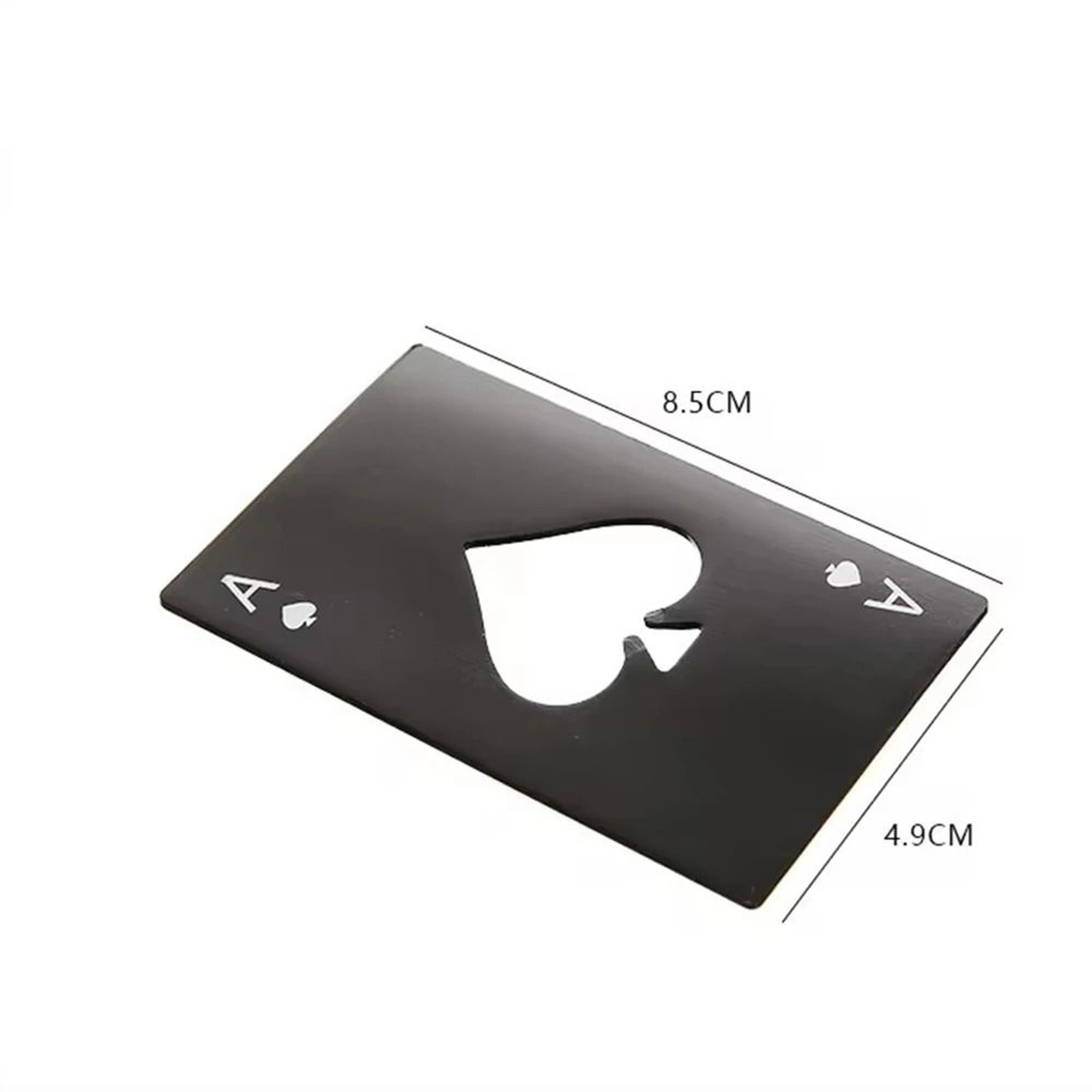Stainless Steel Spades A Winemaker Bottle Opener Playing Cards Bottle Opener Credit Card Beer Bottl 4
