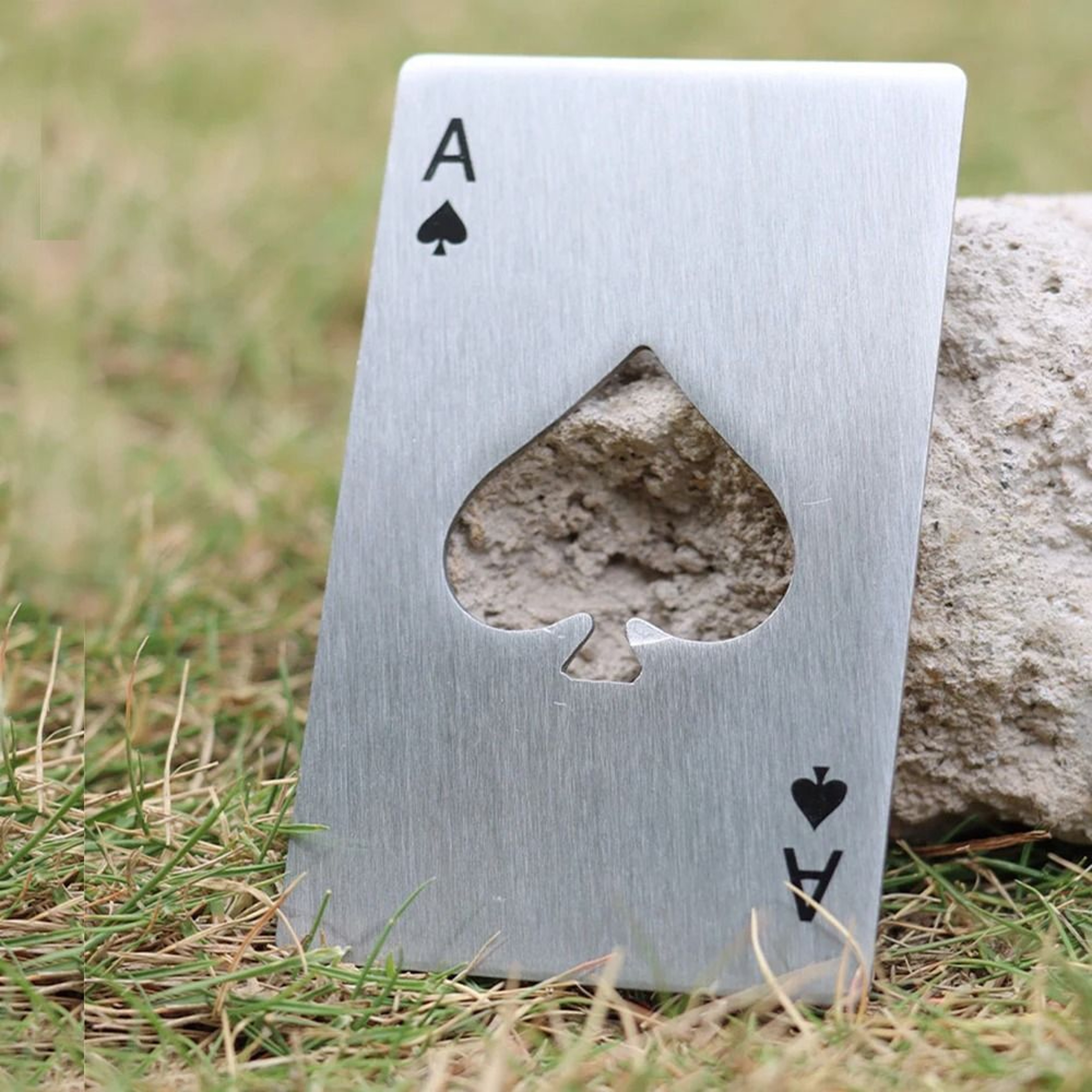 Stainless Steel Spades A Winemaker Bottle Opener Playing Cards Bottle Opener Credit Card Beer Bottl 11